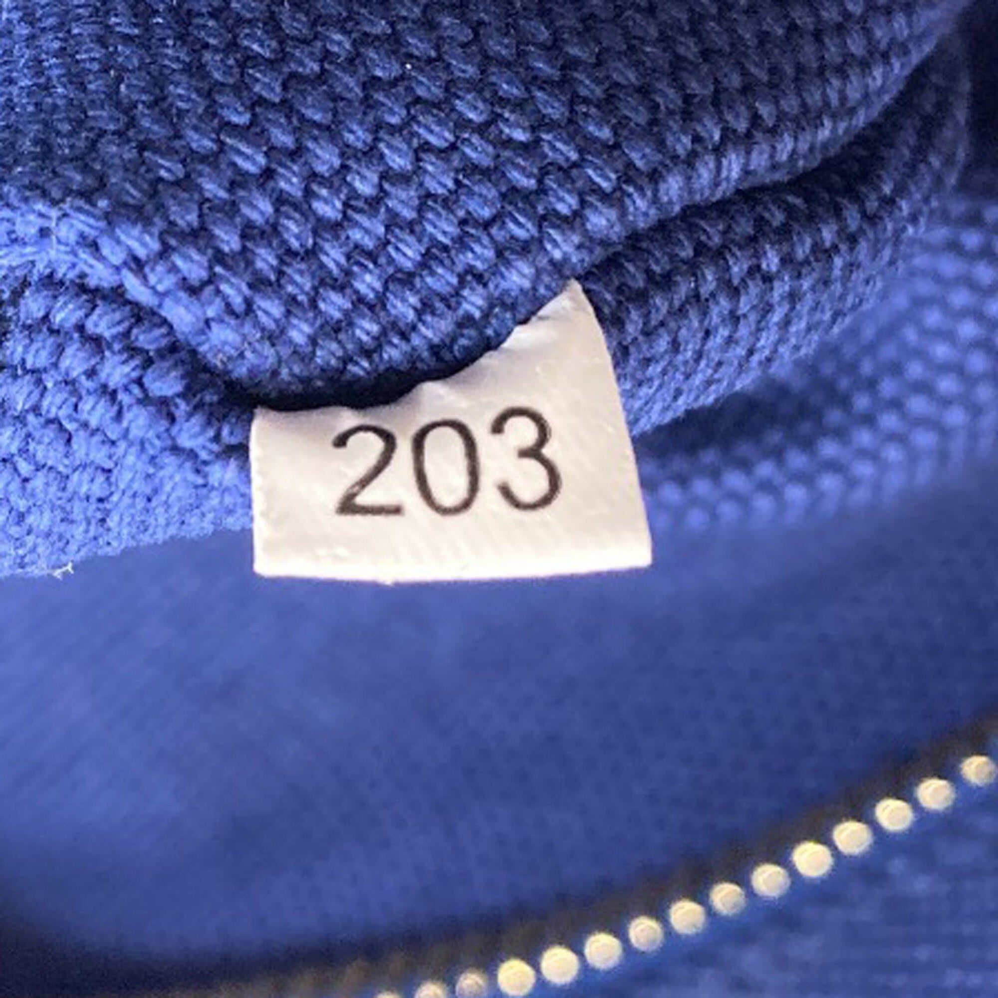 Prada Blue Canvas Handbag (Pre-Owned)