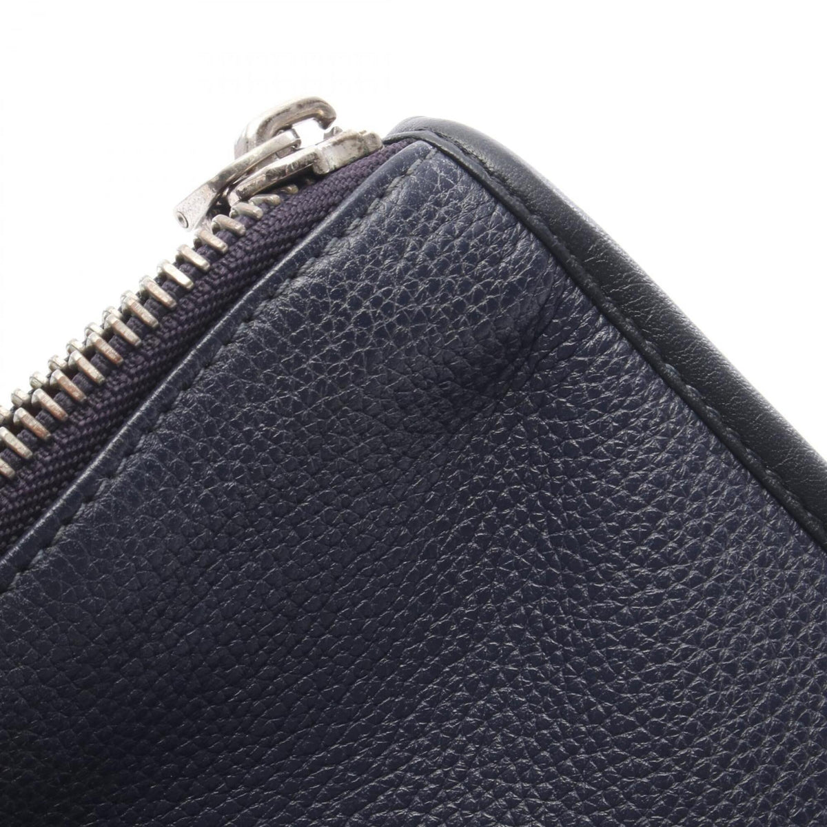 Loewe Black Navy Leather Briefcase Handbag (Pre-Owned)