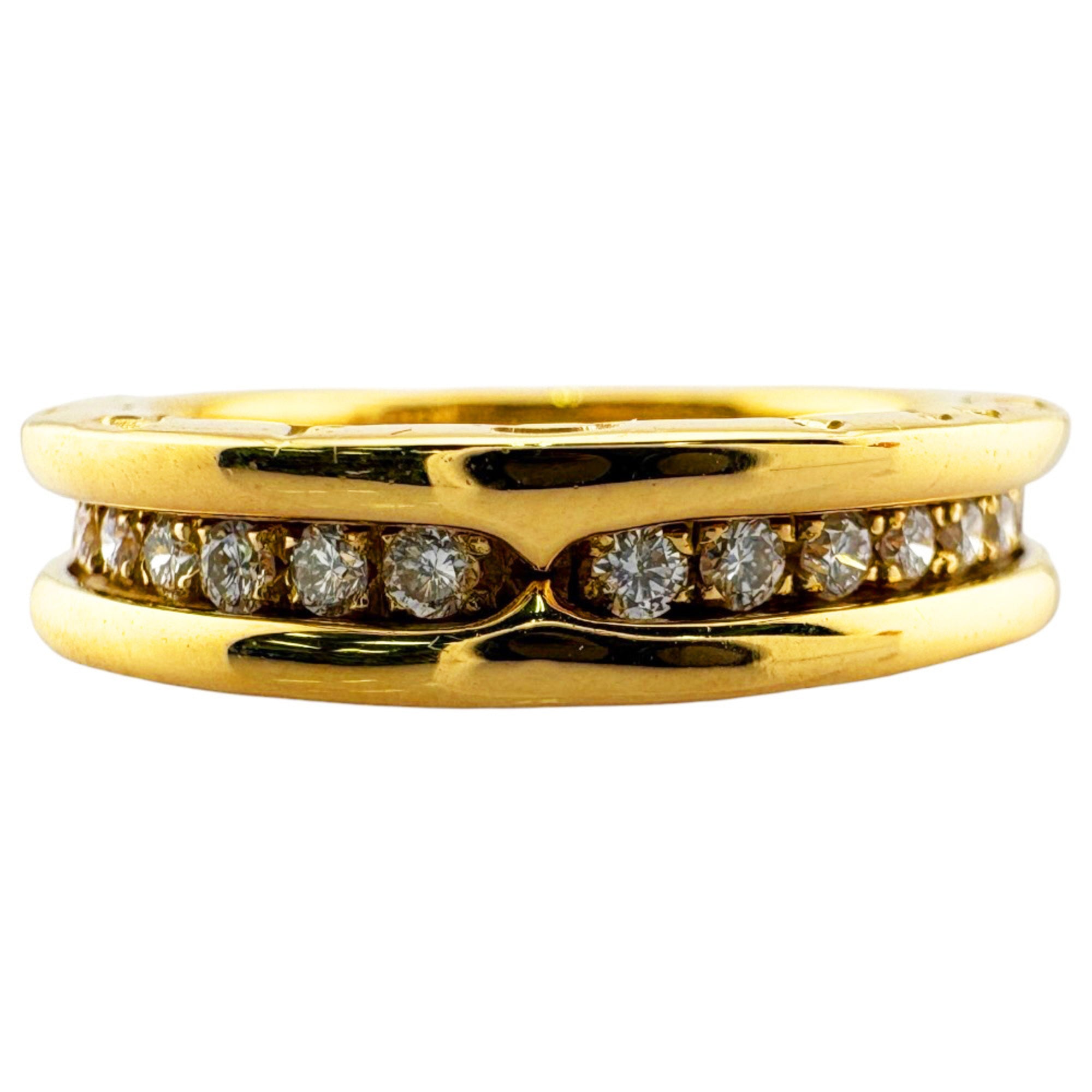 Bvlgari Gold Gold (18K) Band Ring (Pre-Owned)