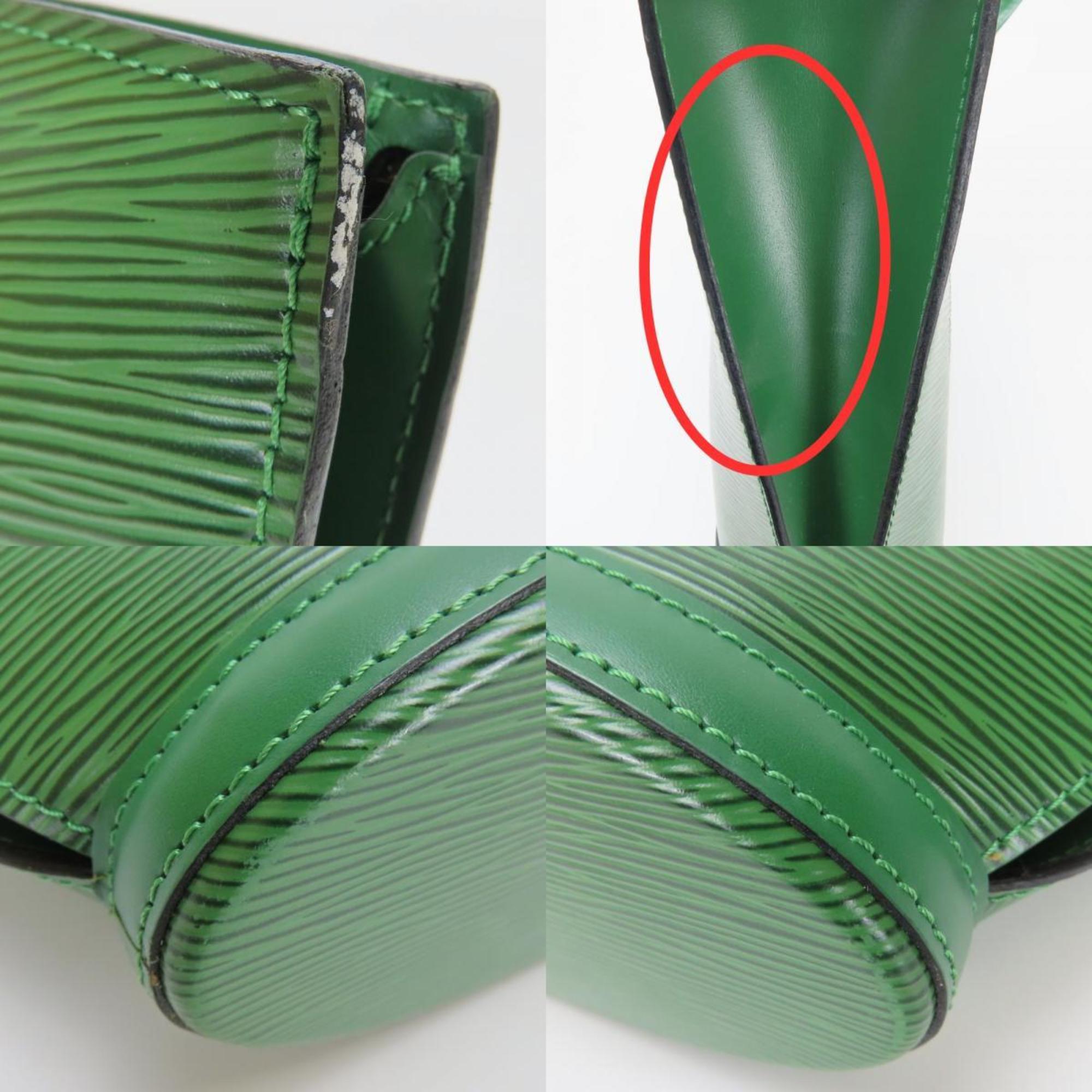 Louis Vuitton Borneo Green Epi Leather Handbag (Pre-Owned)