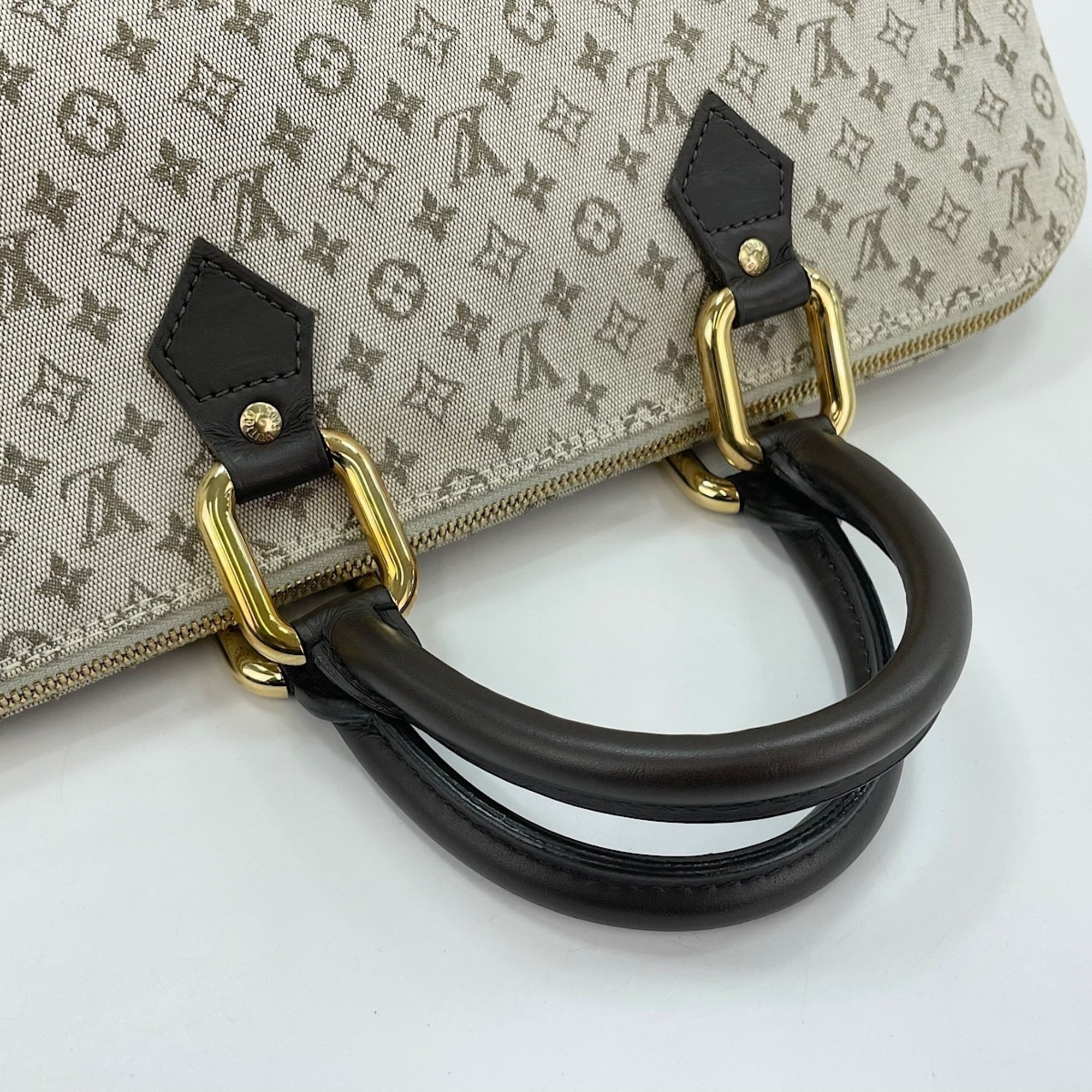 Louis Vuitton Khaki Handbag (Pre-Owned)