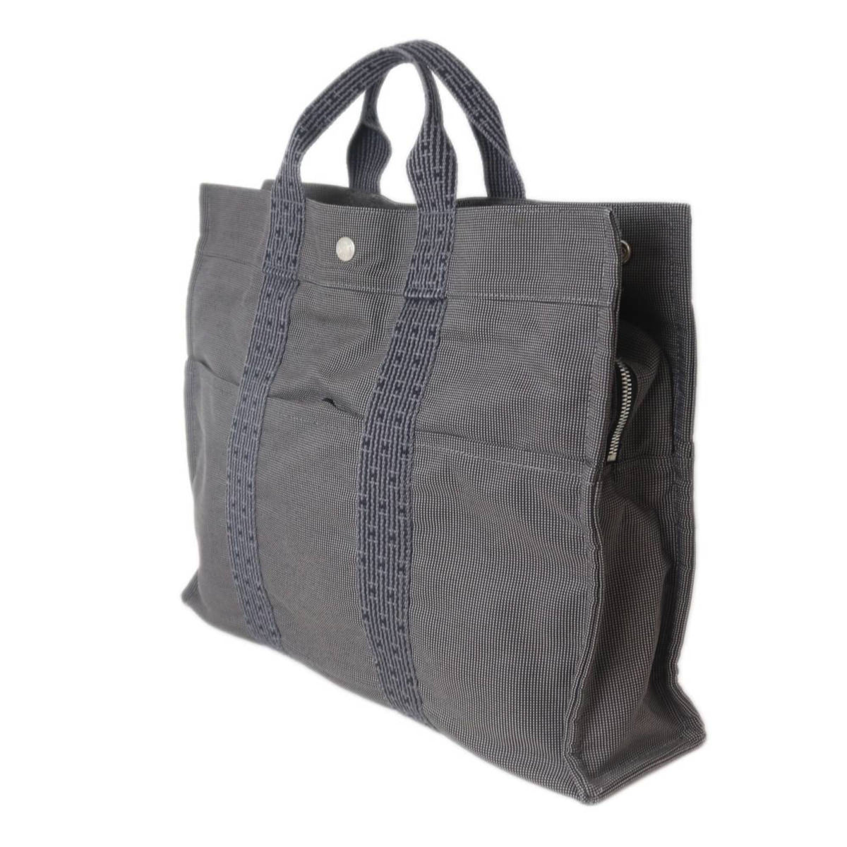 Hermes Her Line Gray Tote Bag (Pre-Owned)