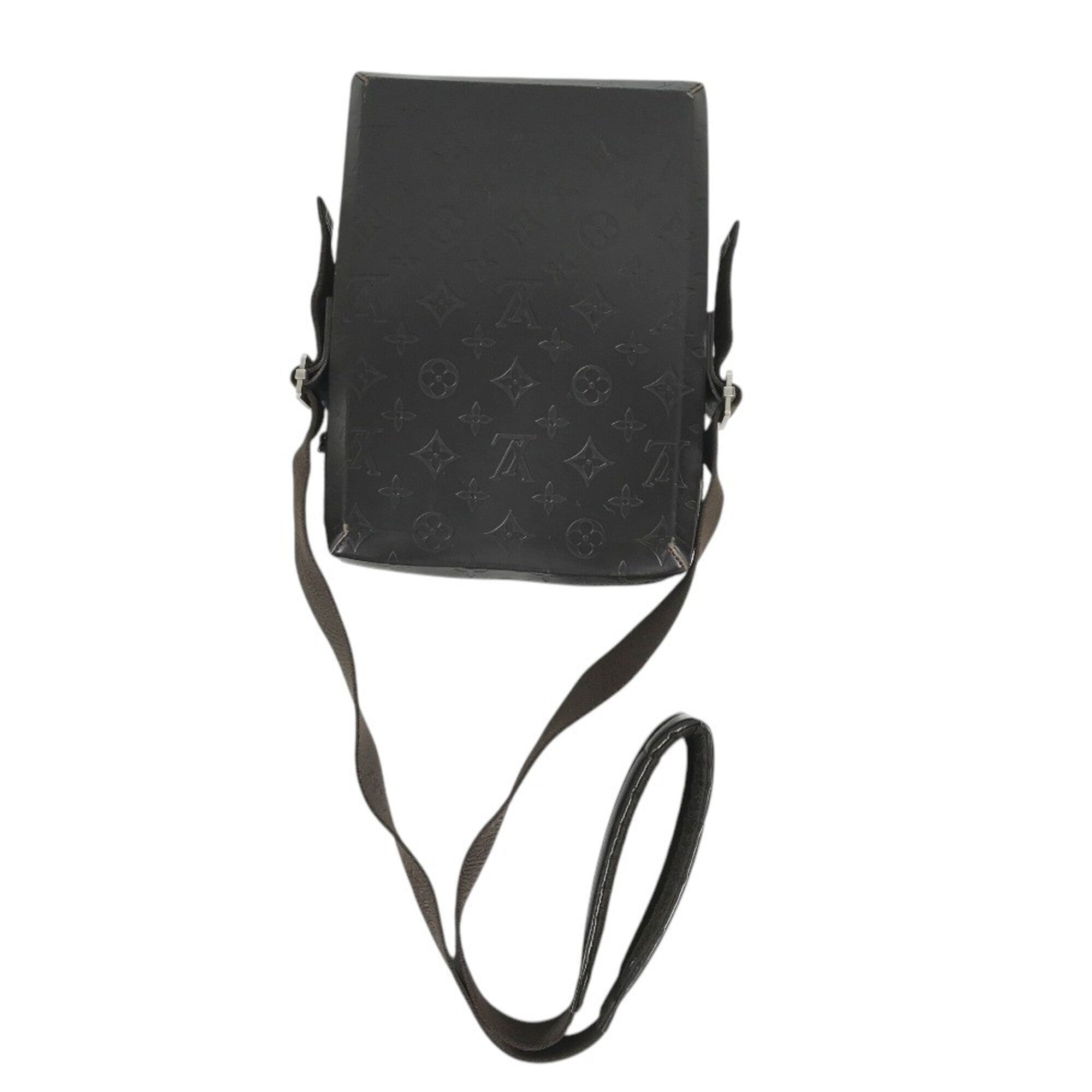 Louis Vuitton Brown Coffee Monogram Leather Pochette Shoulder Bag (Pre-Owned)