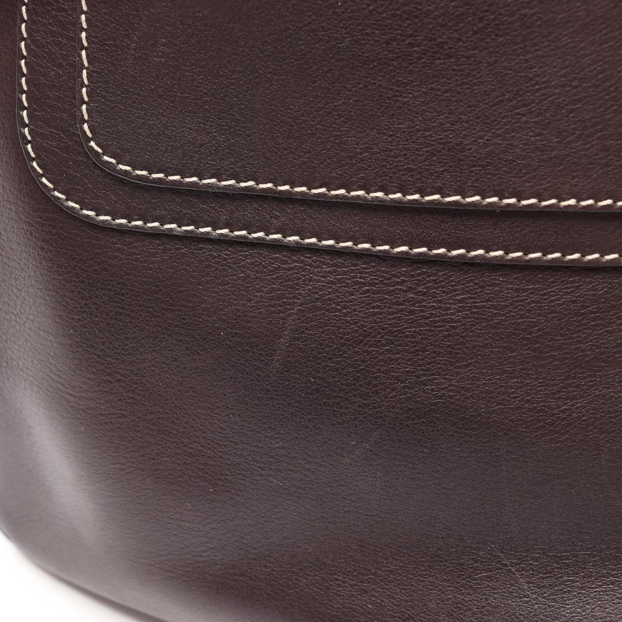 Celine Brown Leather Handbag (Pre-Owned)