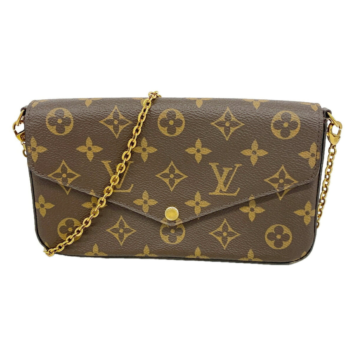 Louis Vuitton Fuchsia Chain/Shoulder Wallet (Pre-Owned)