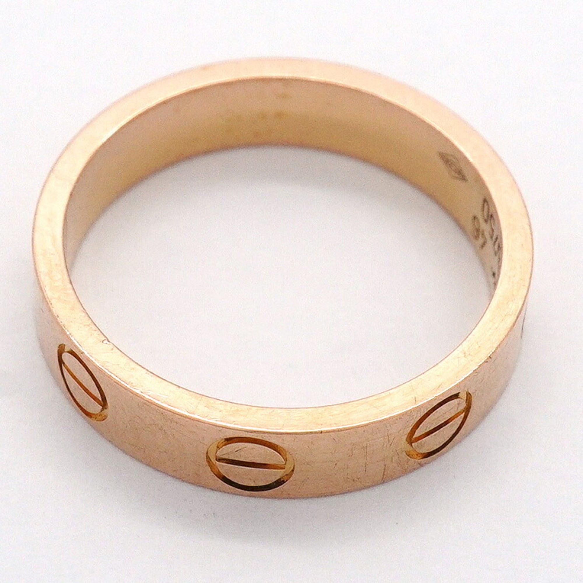 Cartier Pink Gold (18K) Band Ring (Pre-Owned)