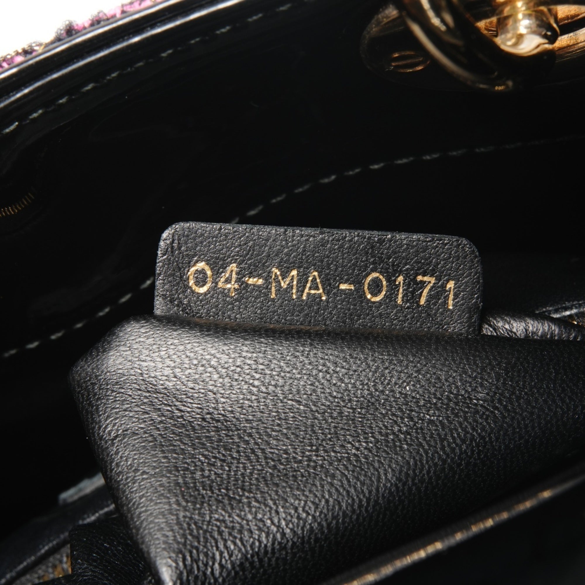Christian Dior Black Pink Handbag (Pre-Owned)