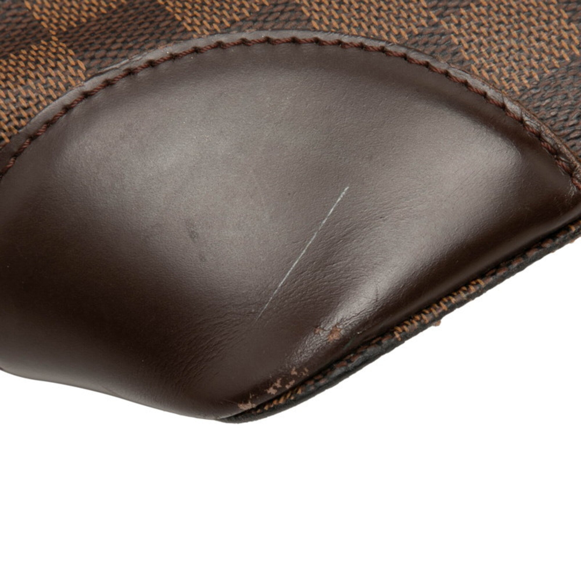 Louis Vuitton Brown Damier Canvas Pvc Shoulder Bag (Pre-Owned)