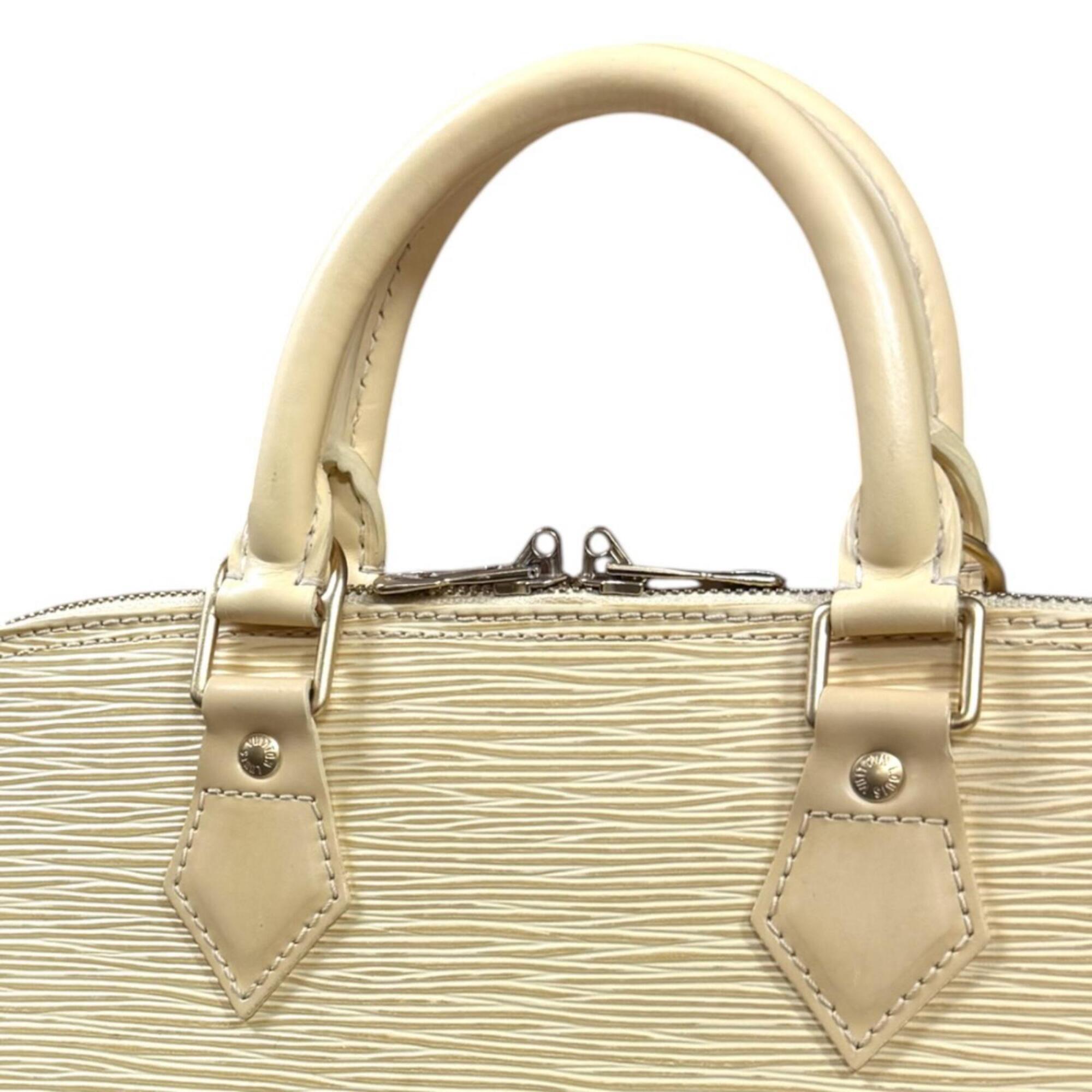 Louis Vuitton Epi Beige Epi Leather Handbag (Pre-Owned)
