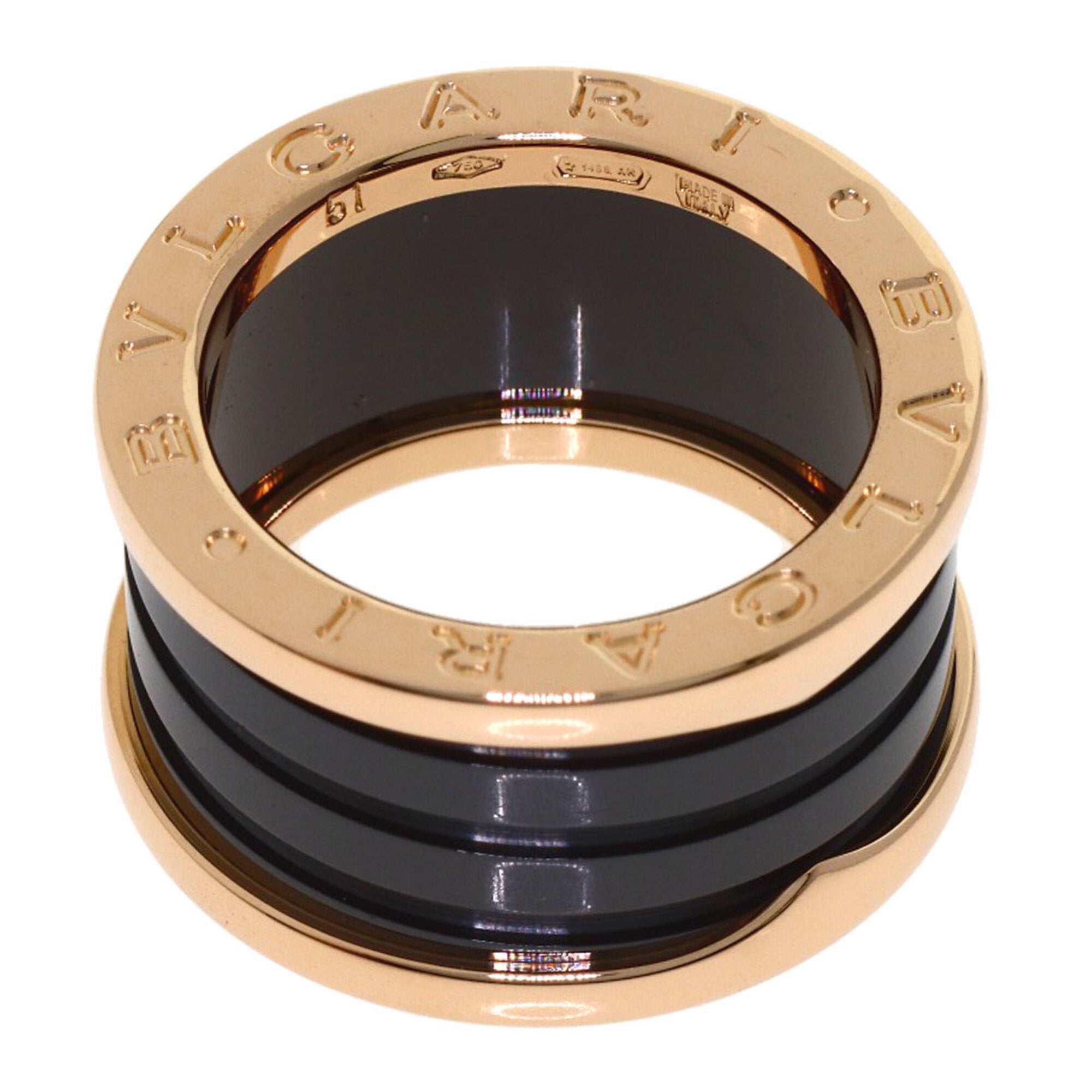 Bvlgari B.Zero1 Pink Gold (18K) Band Ring (Pre-Owned)