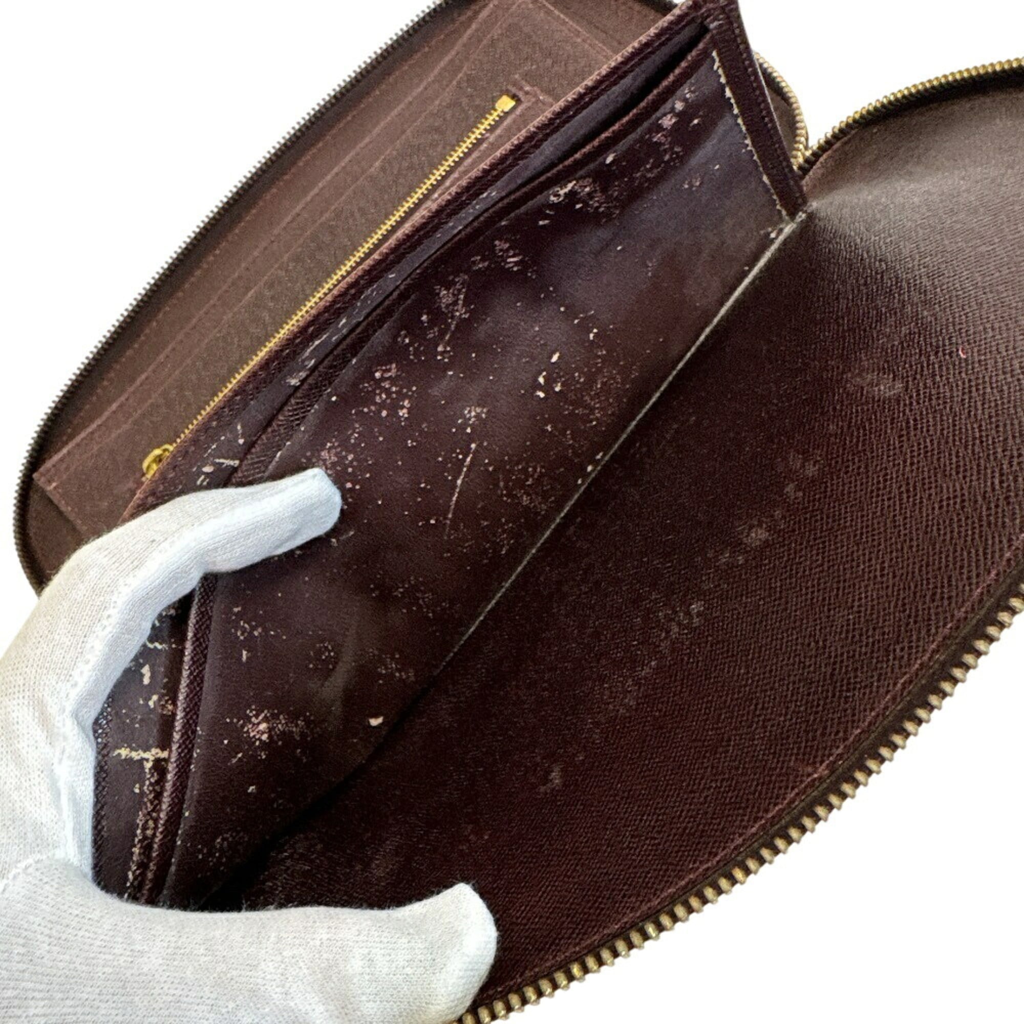 Louis Vuitton Acajou Bordeaux Galle Leather (Pre-Owned)