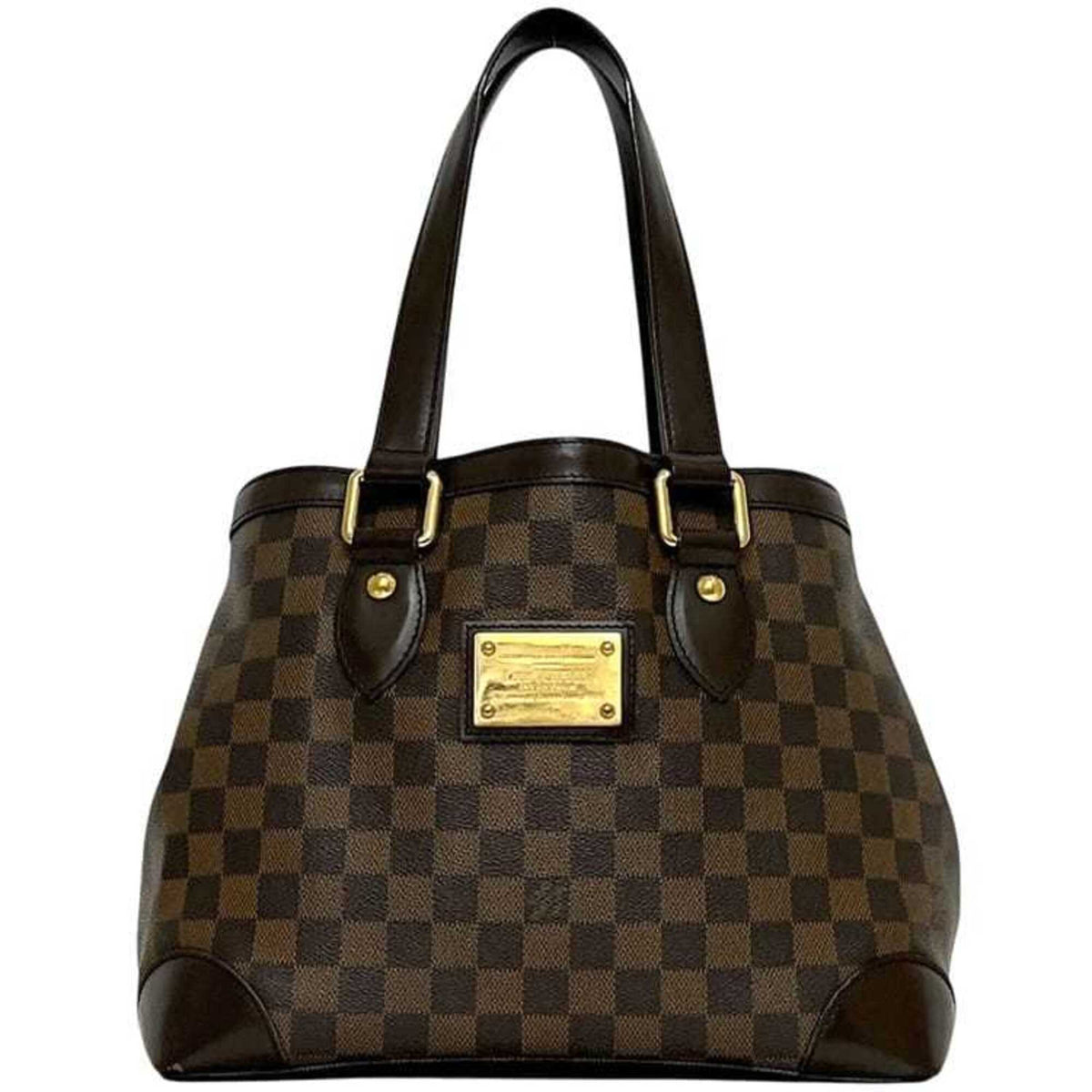 Louis Vuitton Damier Brown Damier Canvas Tote Bag (Pre-Owned)