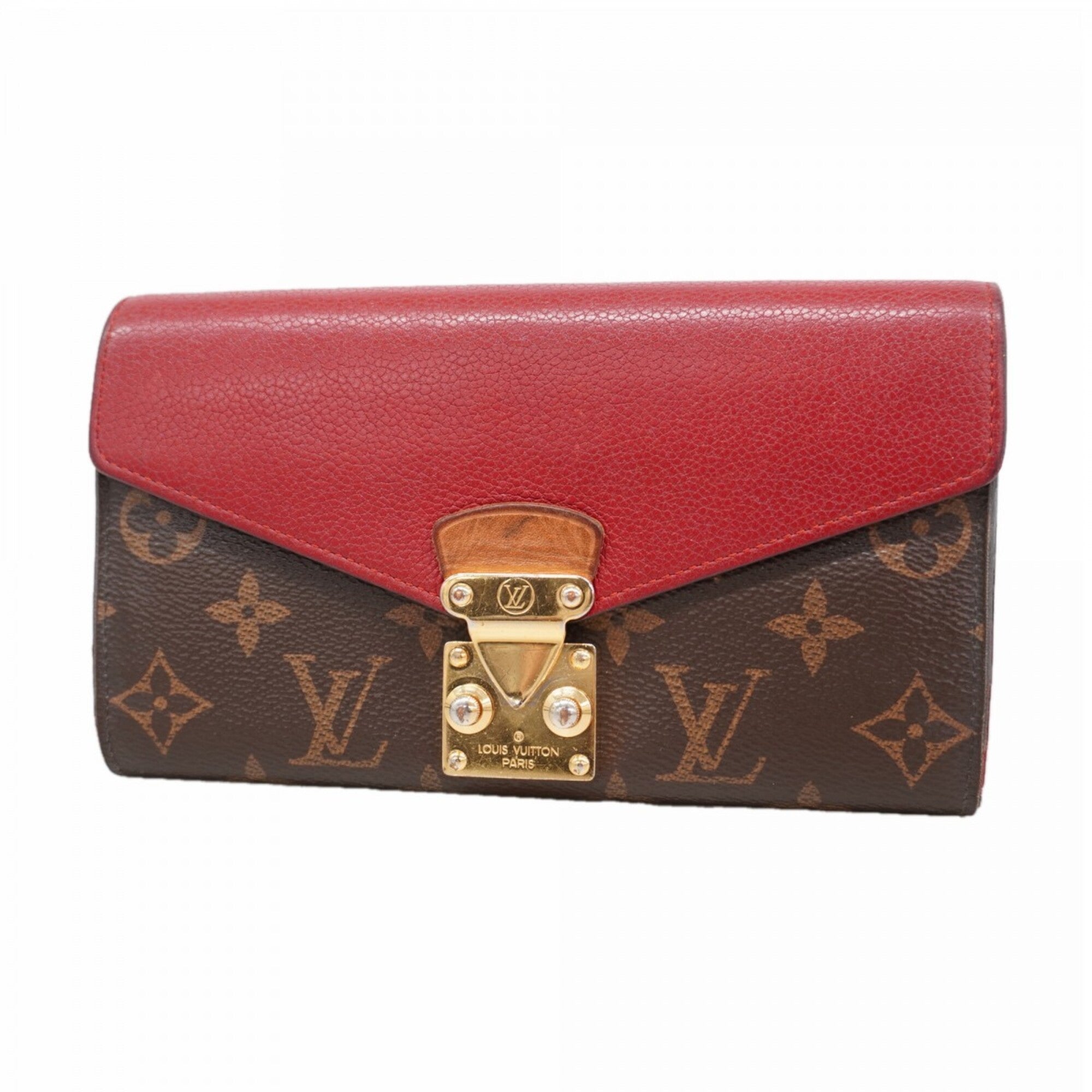 Louis Vuitton Cerise Long Wallet (Bi-Fold) (Pre-Owned)