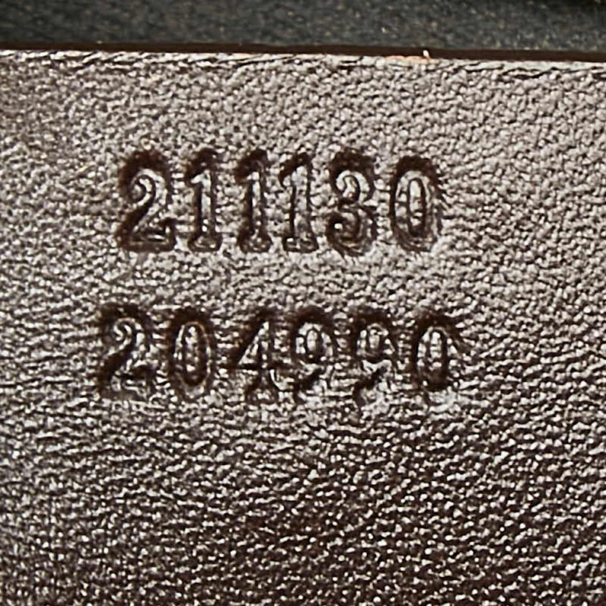 Gucci Beige Brown Leather Pvc Messenger Bag (Pre-Owned)