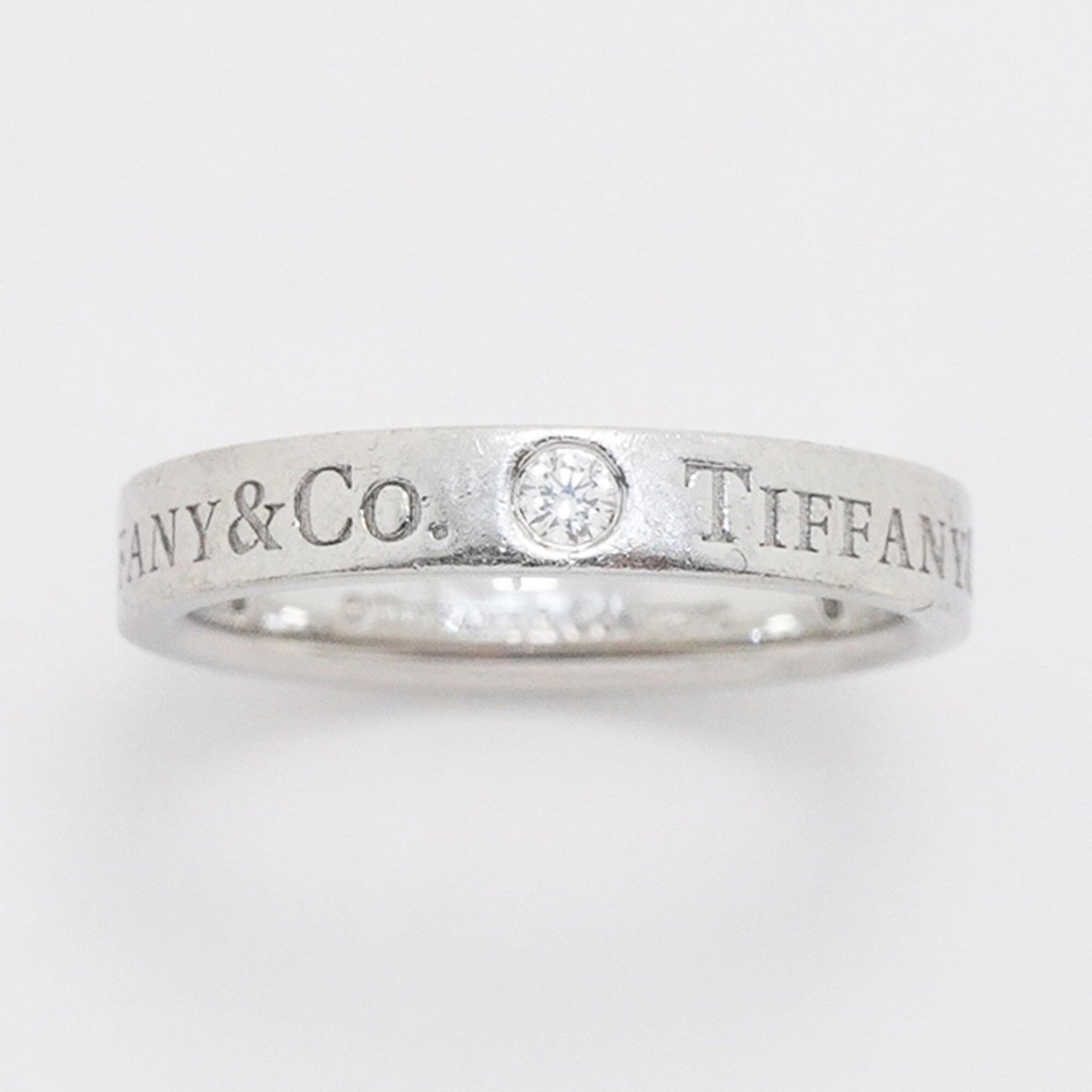 Tiffany Platinum 950 Band Ring (Pre-Owned)