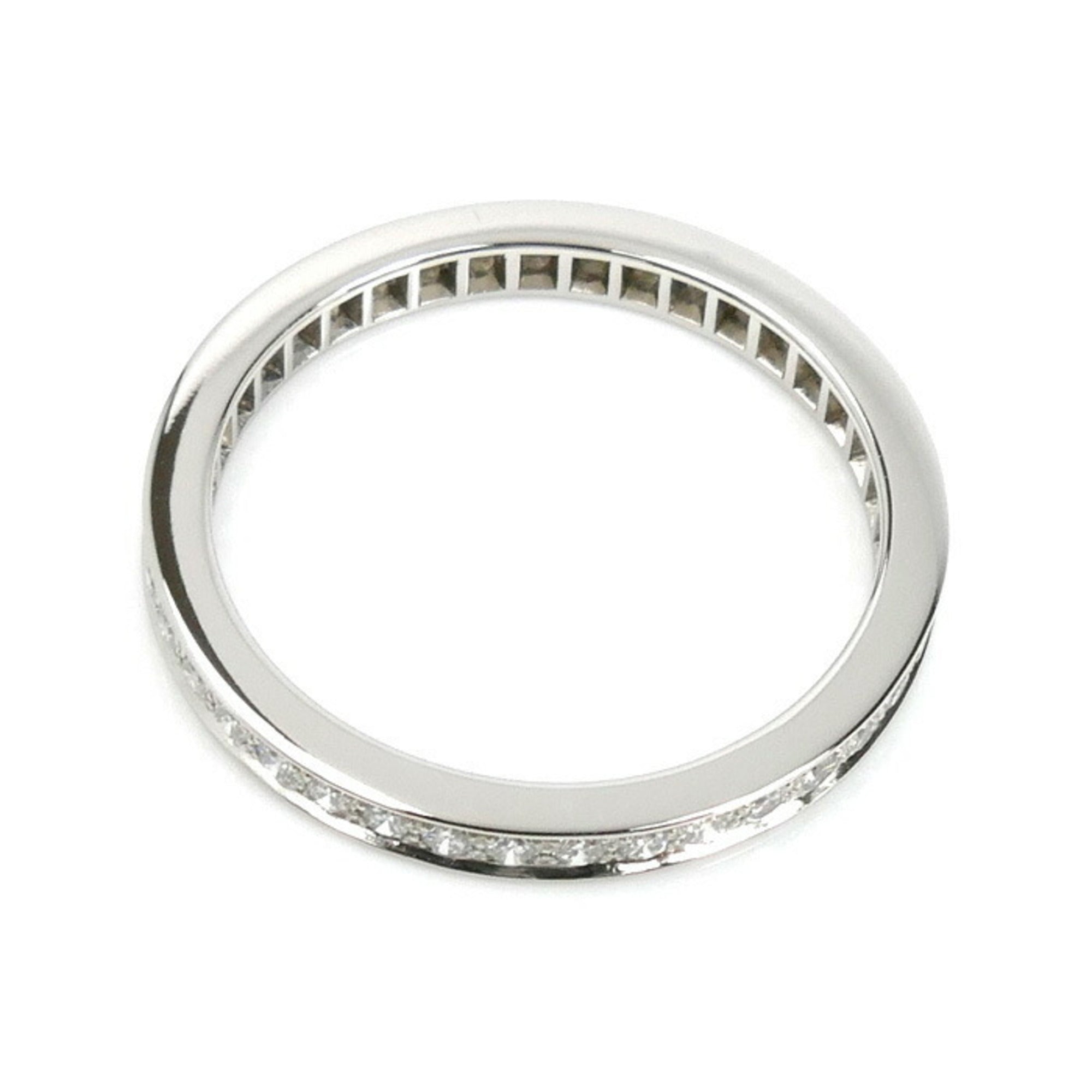 Van Cleef & Arpels Platinum Platinum 950 Band Ring (Pre-Owned)
