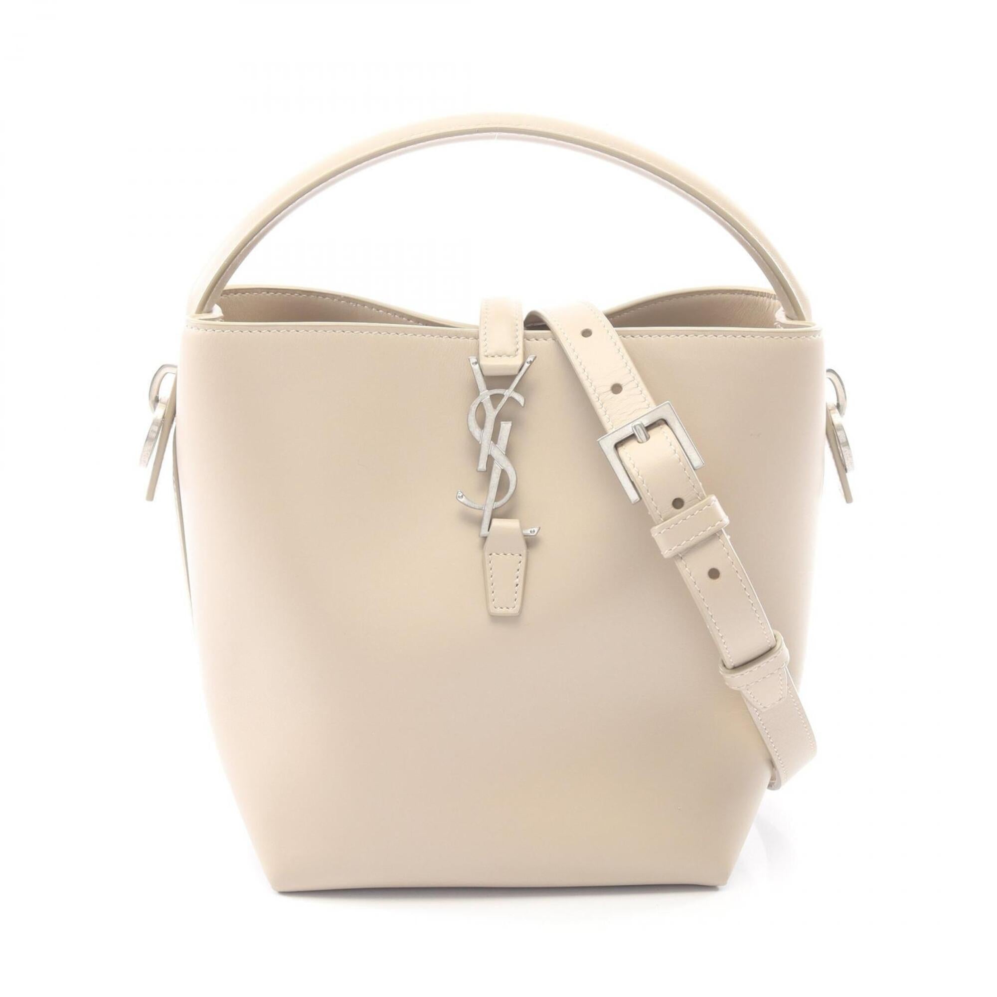 Yves Saint Laurent Beige Leather Handbag (Pre-Owned)