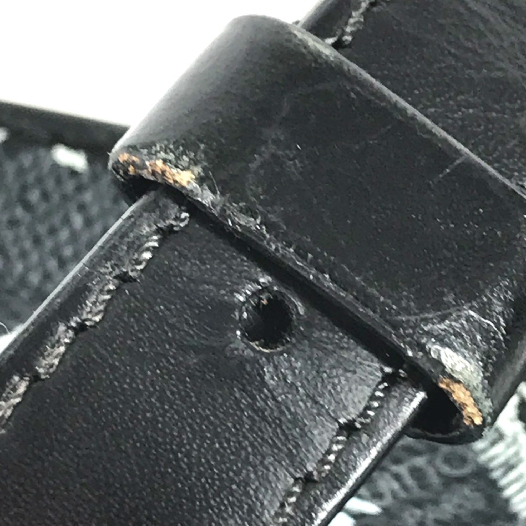 Louis Vuitton Black Damier Graphite Pochette Shoulder Bag (Pre-Owned)