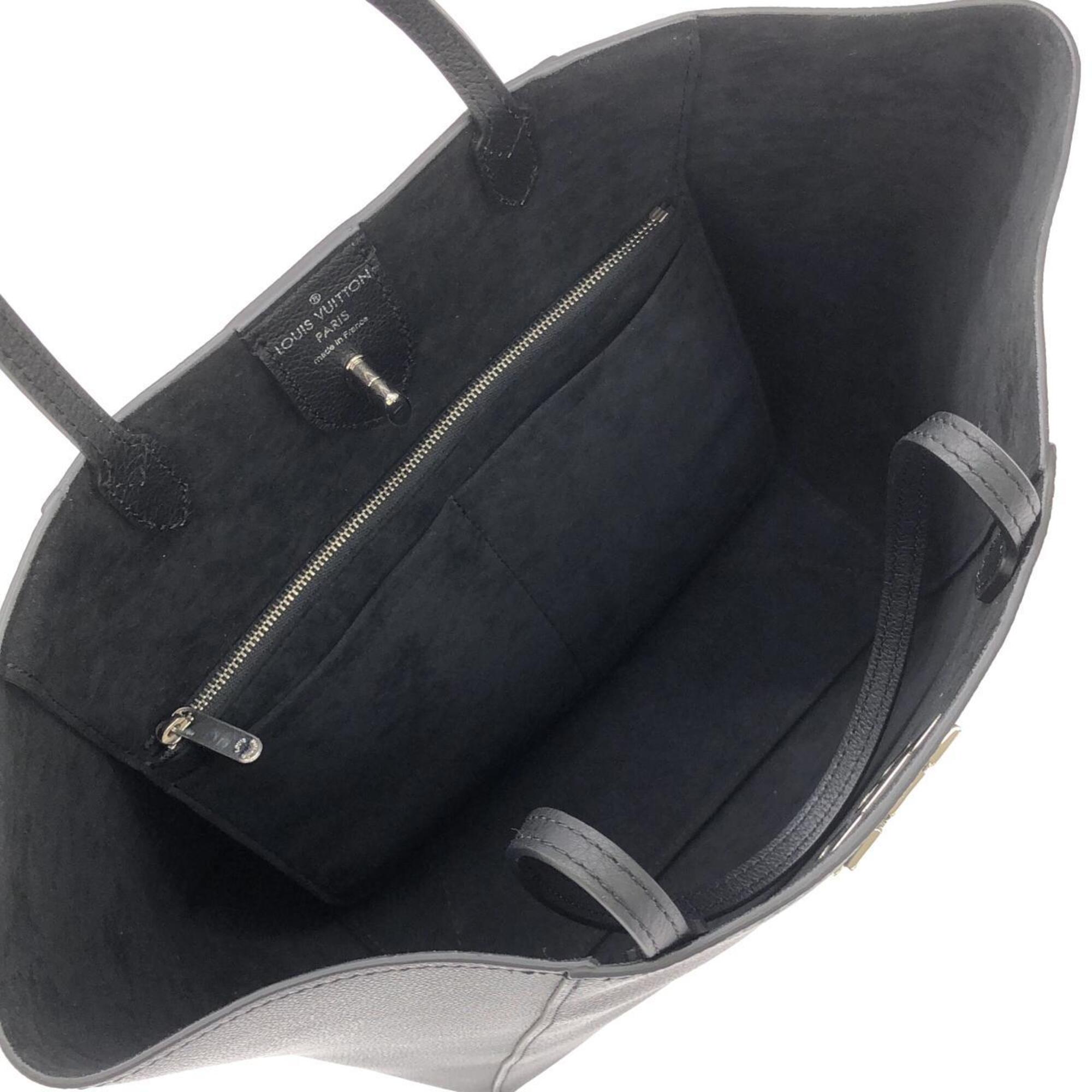 Louis Vuitton Taurillon Black Leather Handbag (Pre-Owned)