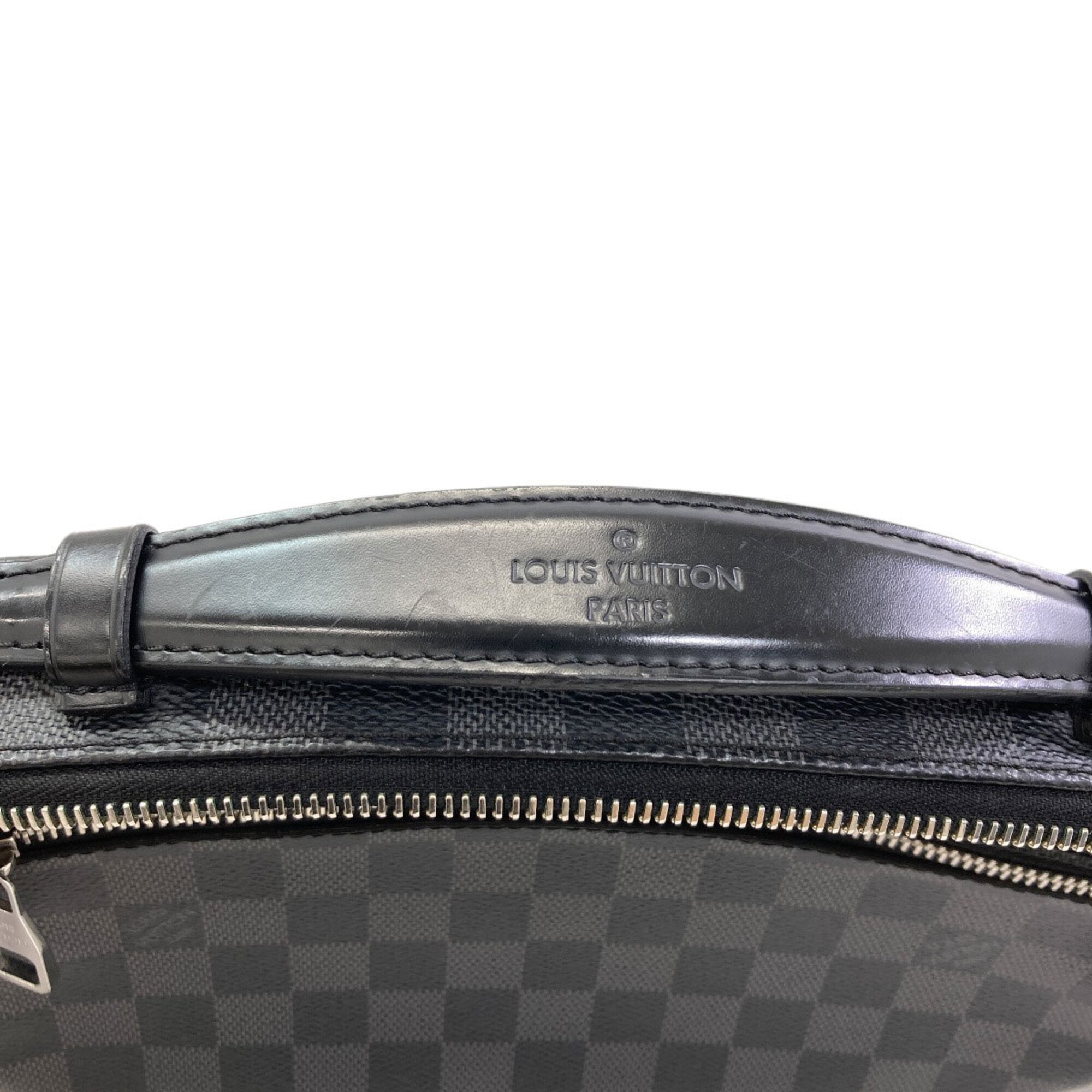 Louis Vuitton Damier Graphite Damier Canvas Basket Fanny Pack Sling Bag (Pre-Owned)