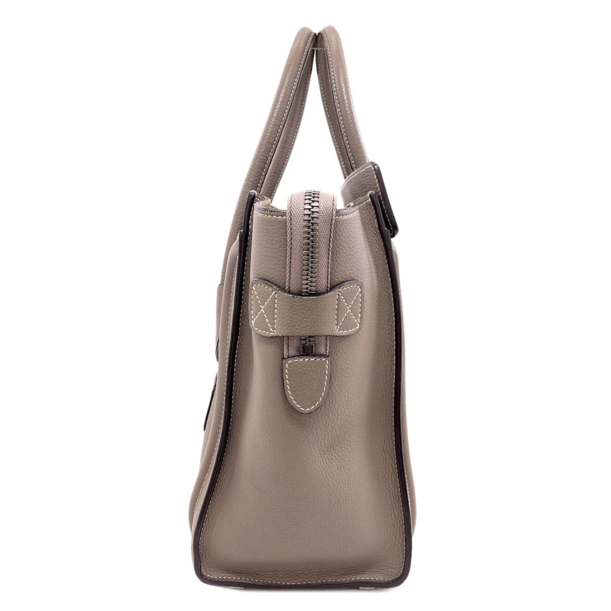 Celine Brown Leather Tote Bag (Pre-Owned)