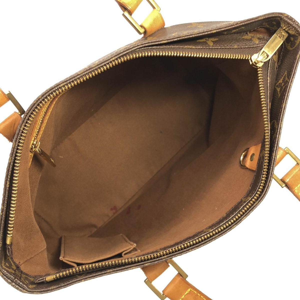 Louis Vuitton Marron Coated Canvas Handbag (Pre-Owned)