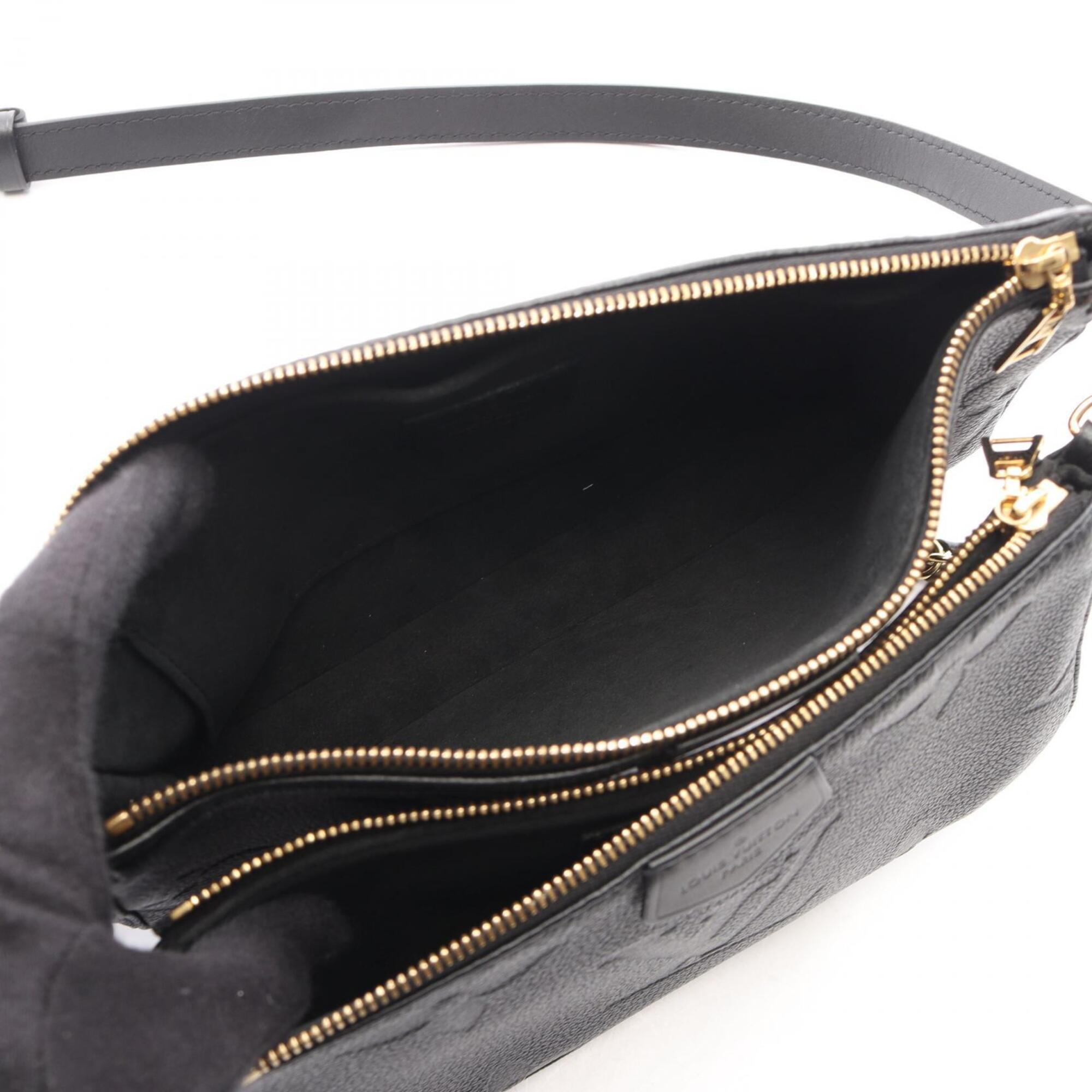 Louis Vuitton Black Noir Monogram Empreinte Handbag Pochette Shoulder Bag (Pre-Owned)
