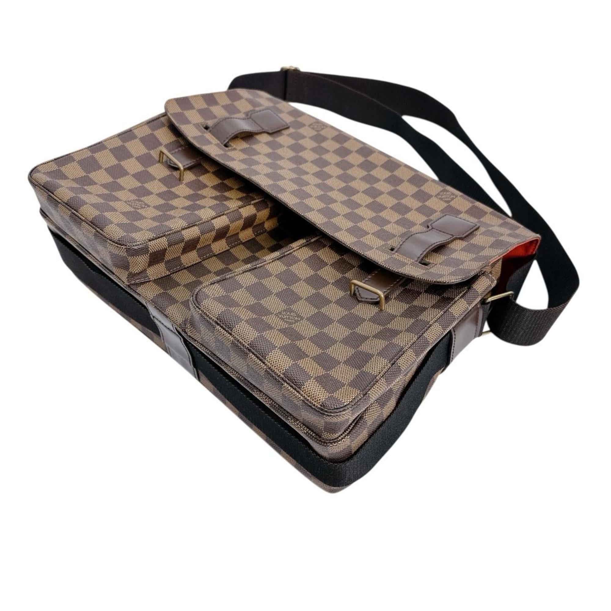 Louis Vuitton Brown Damier Canvas Shoulder Bag (Pre-Owned)