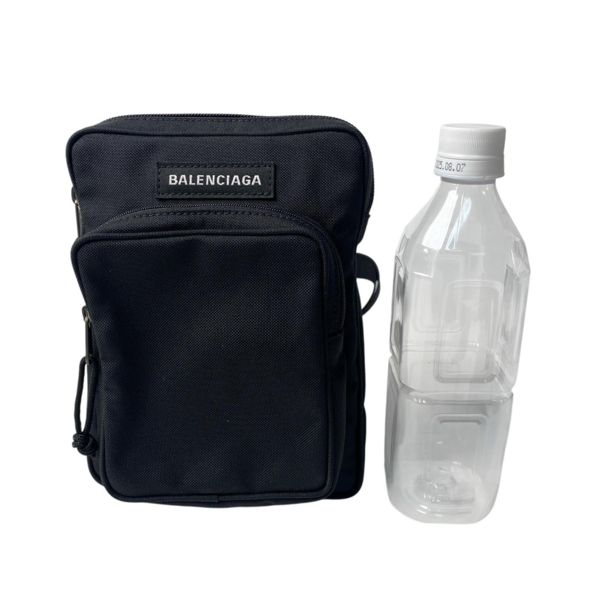Balenciaga Black Nylon Sling Bag (Pre-Owned)
