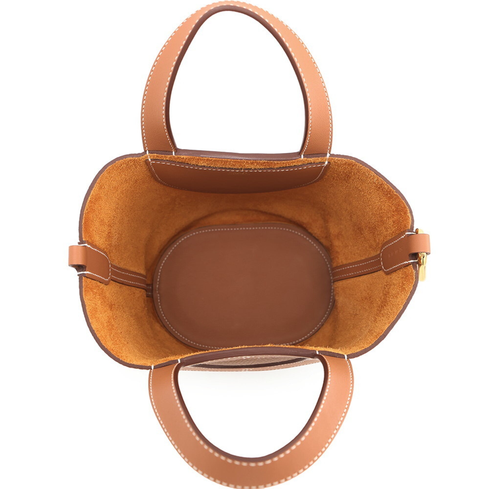 Hermes Gold Taurillon Clemence Leather Tote Bag (Pre-Owned)