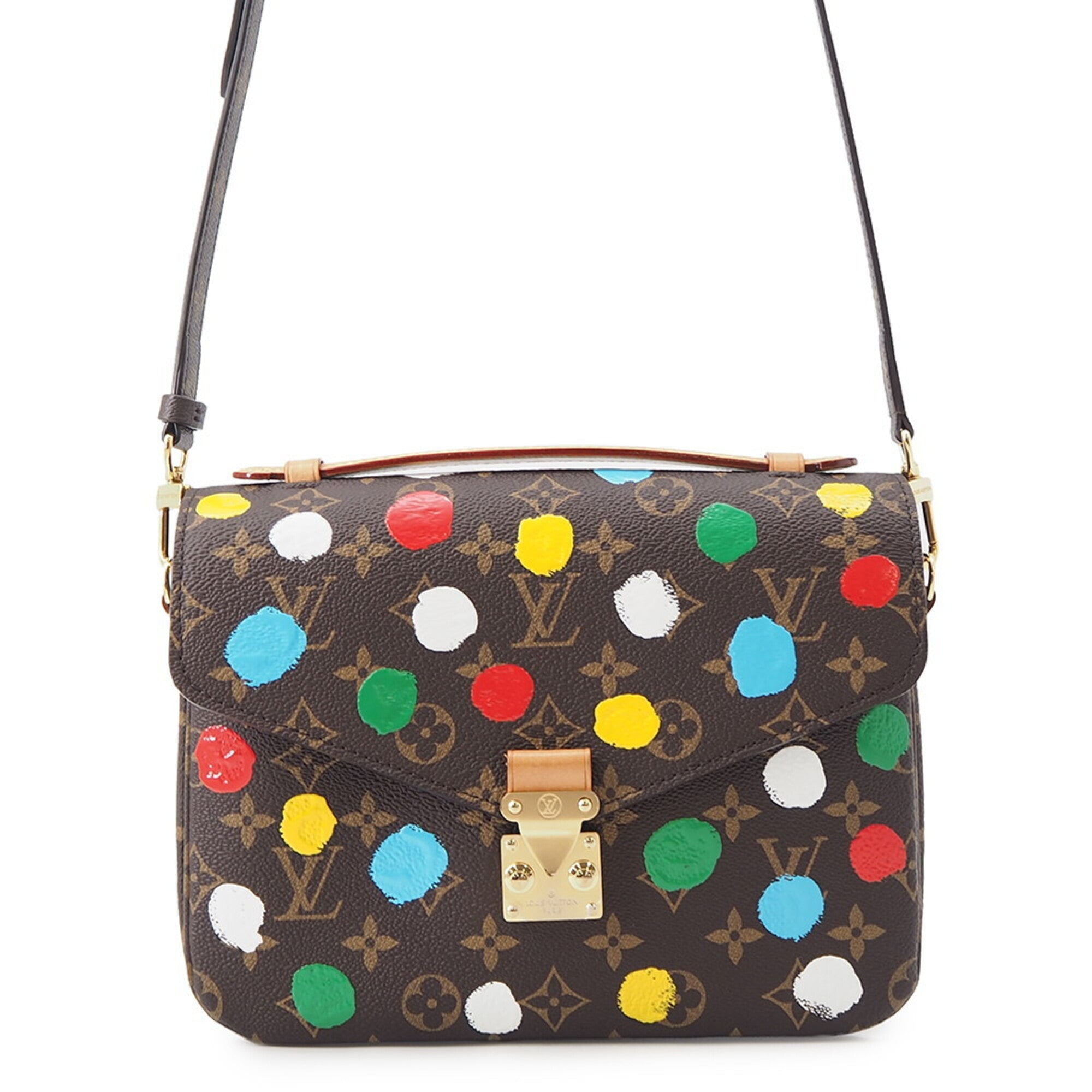Louis Vuitton Monogram Brown Monogram Multi-Color Monogram Handbag Pochette (Pre-Owned)