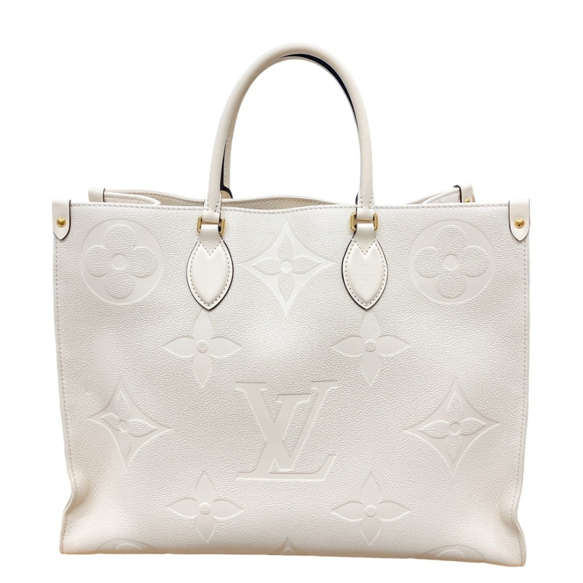 Louis Vuitton Monogram Empreinte Beige Monogram Empreinte Tote Bag (Pre-Owned)