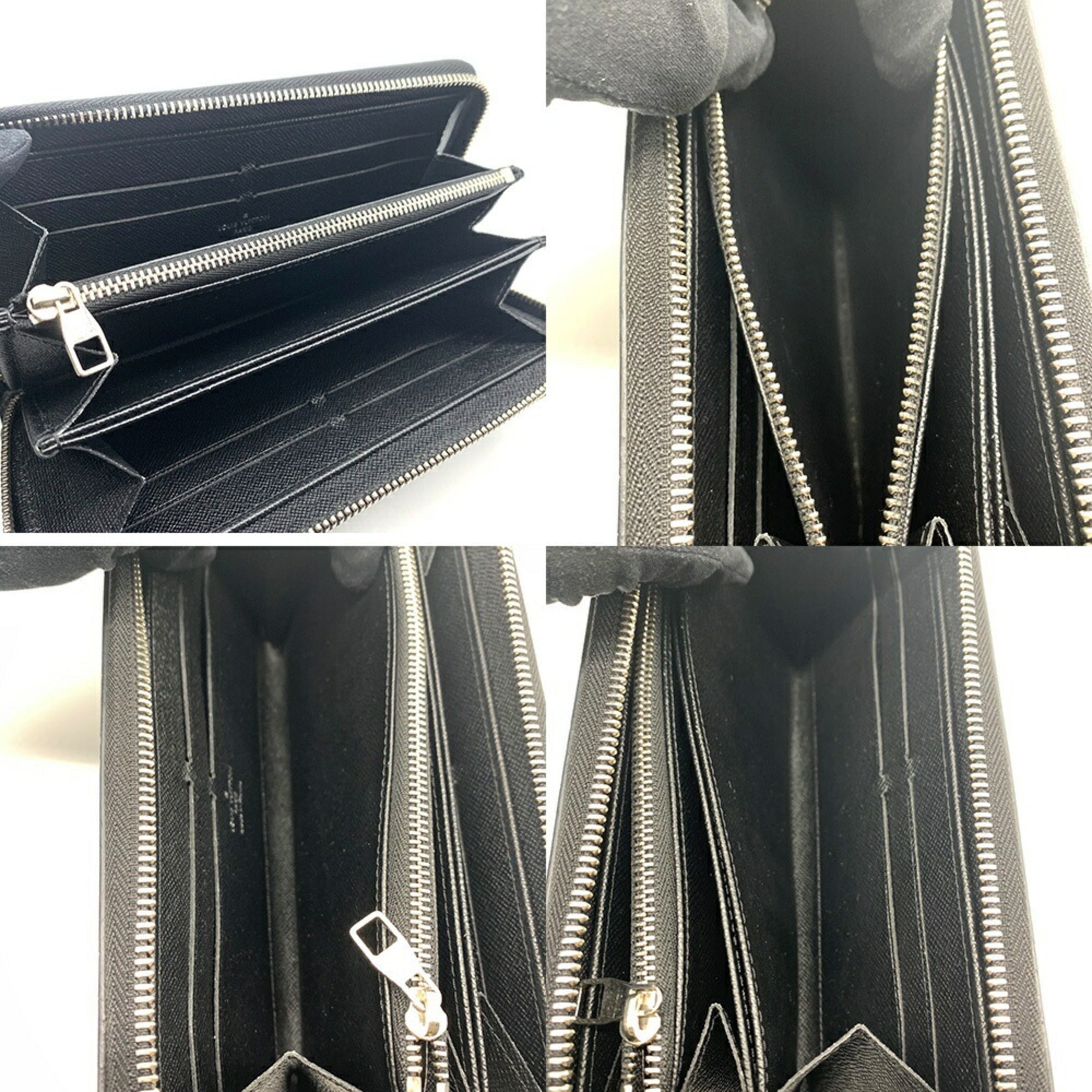 Louis Vuitton Blue Epi Leather Long Wallet (Bi-Fold) (Pre-Owned)
