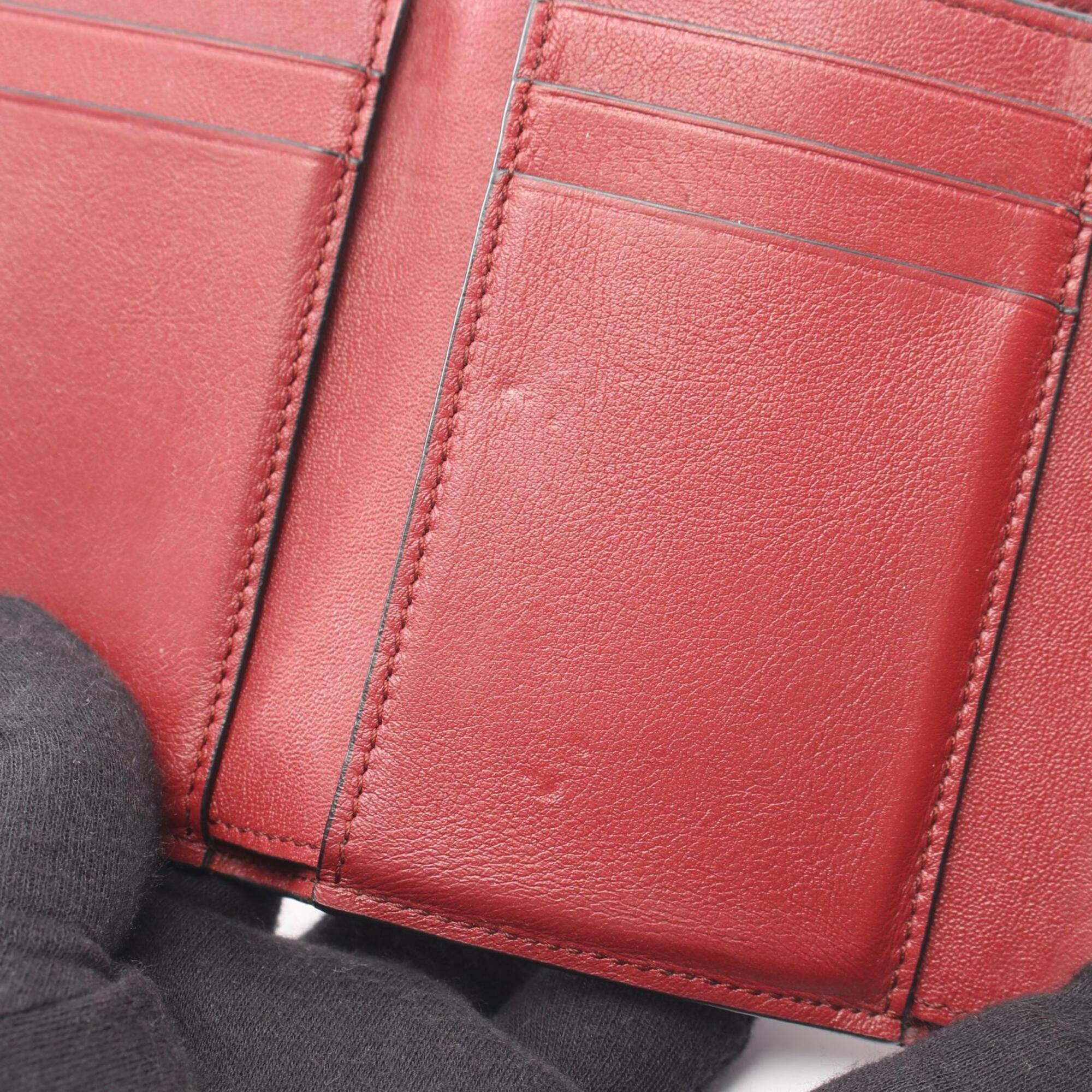 Loewe Brown Leather Wallet (Tri-Fold) (Pre-Owned)