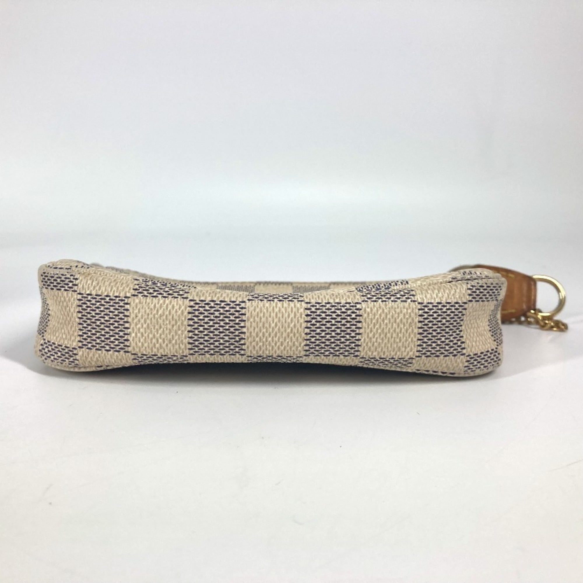 Louis Vuitton White Damier Azur Handbag (Pre-Owned)