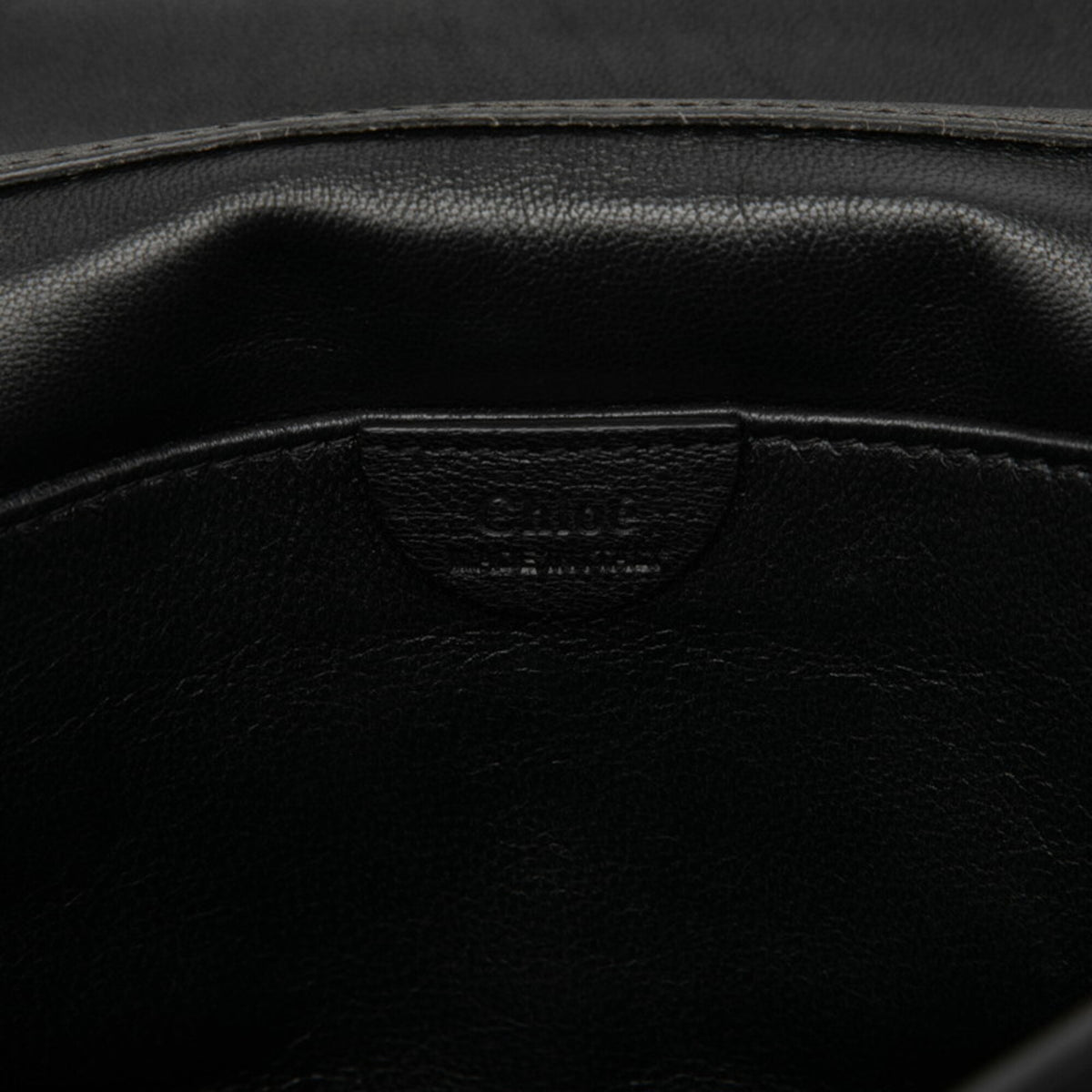 Chloé Black Leather Shoulder Bag (Pre-Owned)