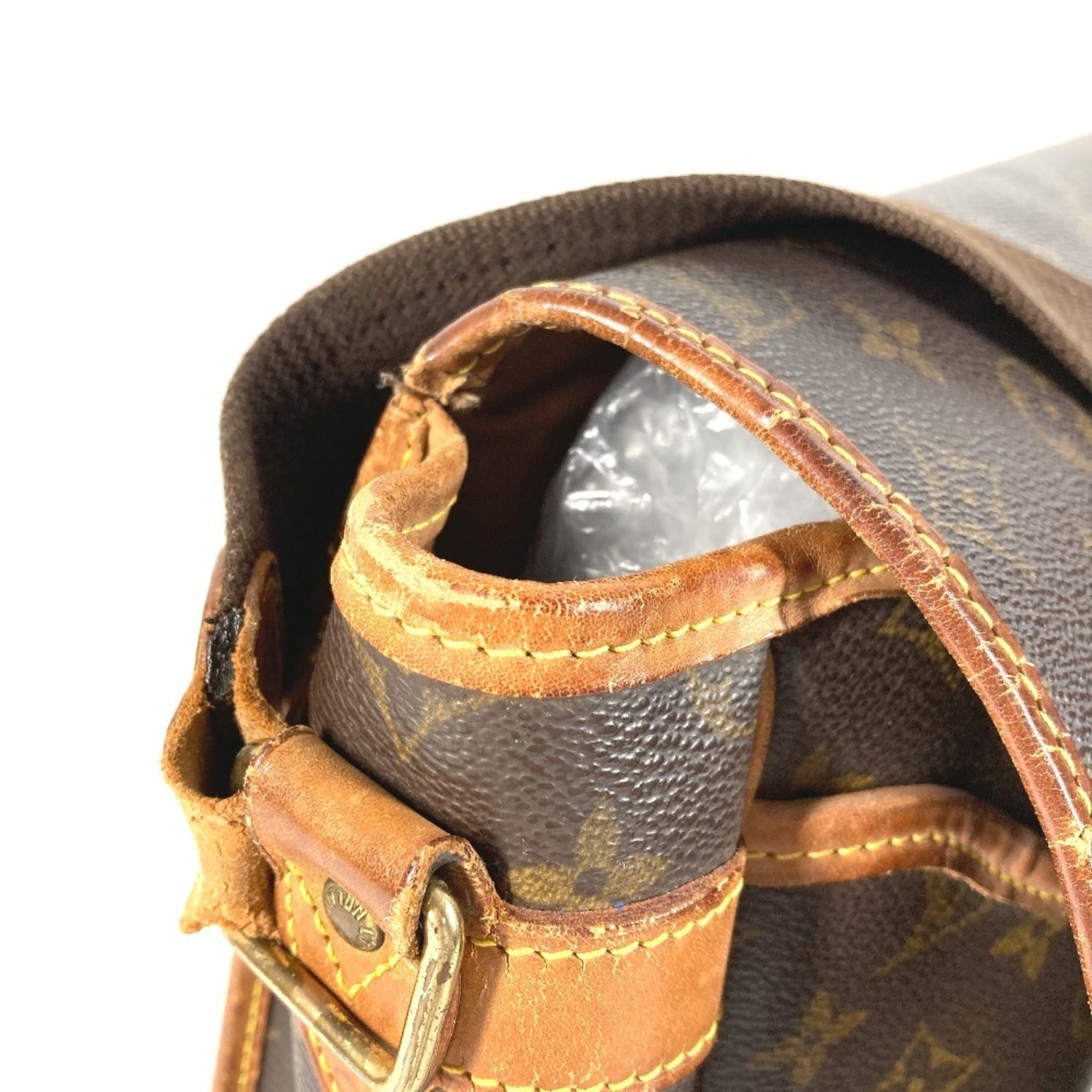 Louis Vuitton Brown Galle Monogram Monogram Messenger Bag Shoulder Bag (Pre-Owned)