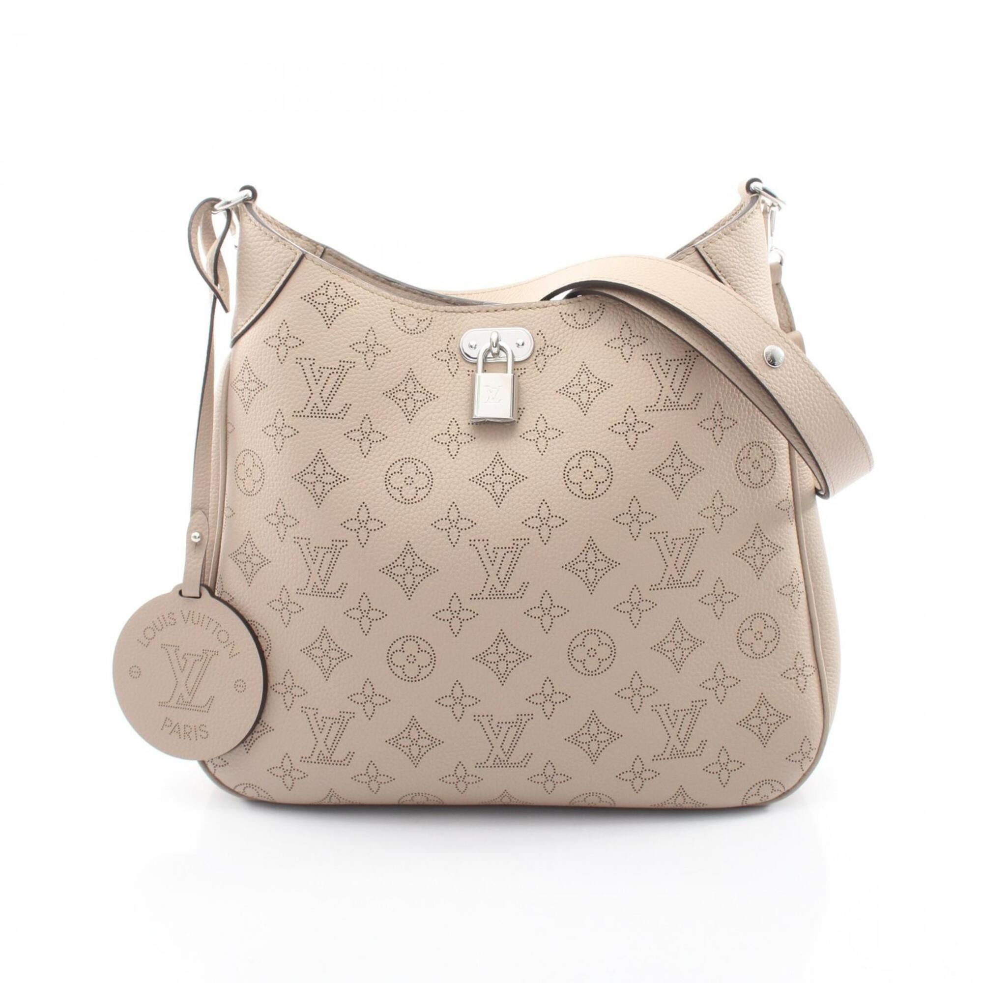 Louis Vuitton Beige Galle Mahina Leather Leather Handbag Shoulder Bag (Pre-Owned)