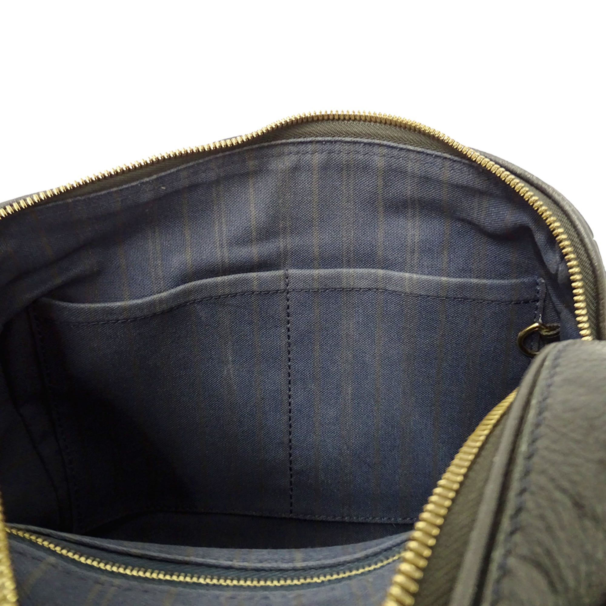 Louis Vuitton Infini Navy Monogram Empreinte Handbag Shoulder Bag (Pre-Owned)