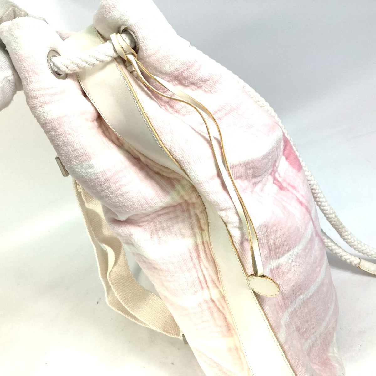 Chanel Pink Cotton Shoulder Bag (Pre-Owned)