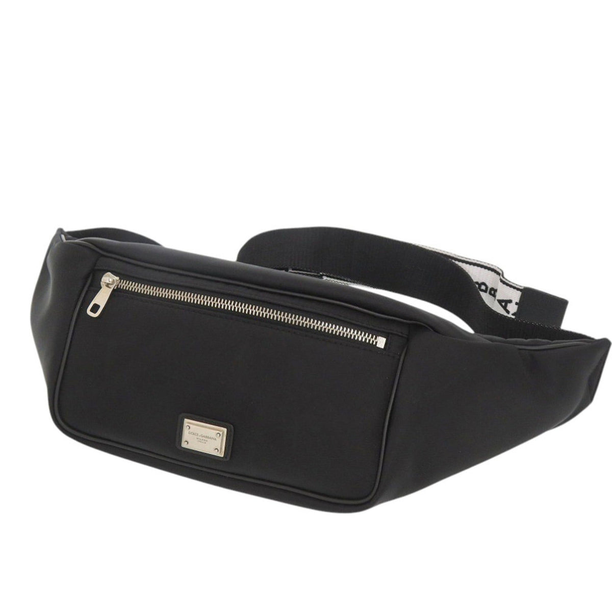 Dolce & Gabbana Black Nylon Fanny Pack (Pre-Owned)