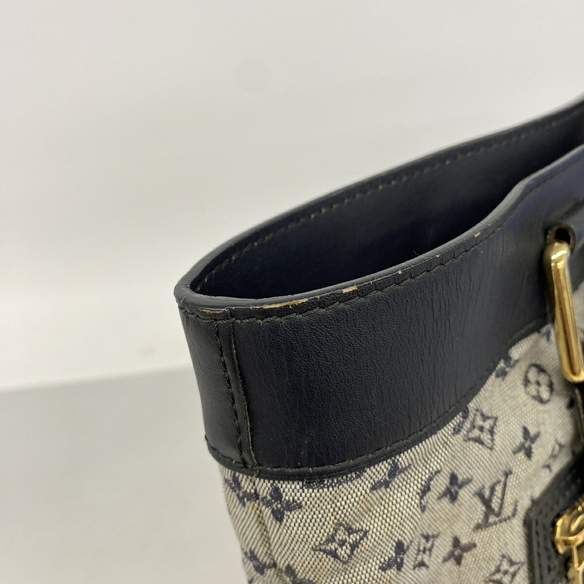 Louis Vuitton Blue Tote Bag (Pre-Owned)