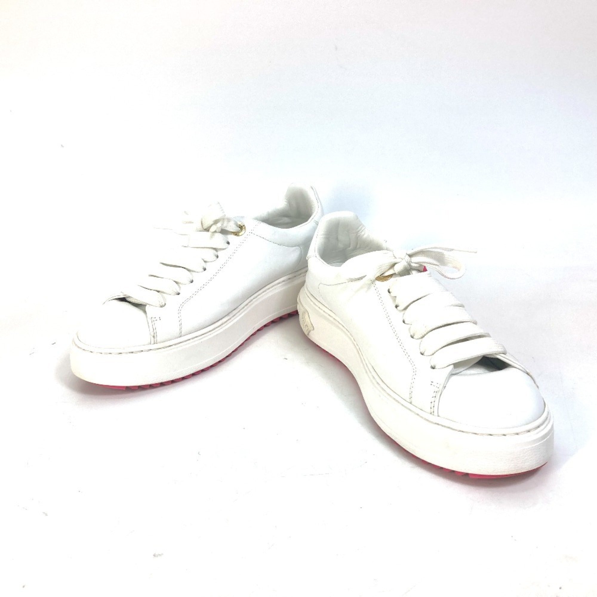 Louis Vuitton Pink White Sneakers (Pre-Owned)
