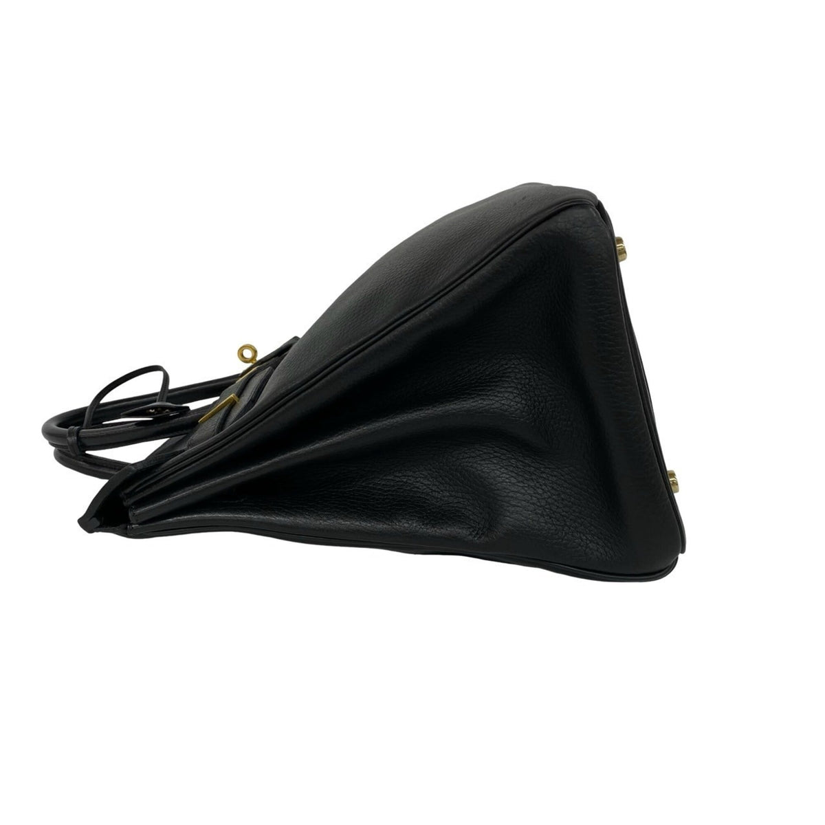Hermes Black Ardennes Leather Handbag Tote Bag (Pre-Owned)