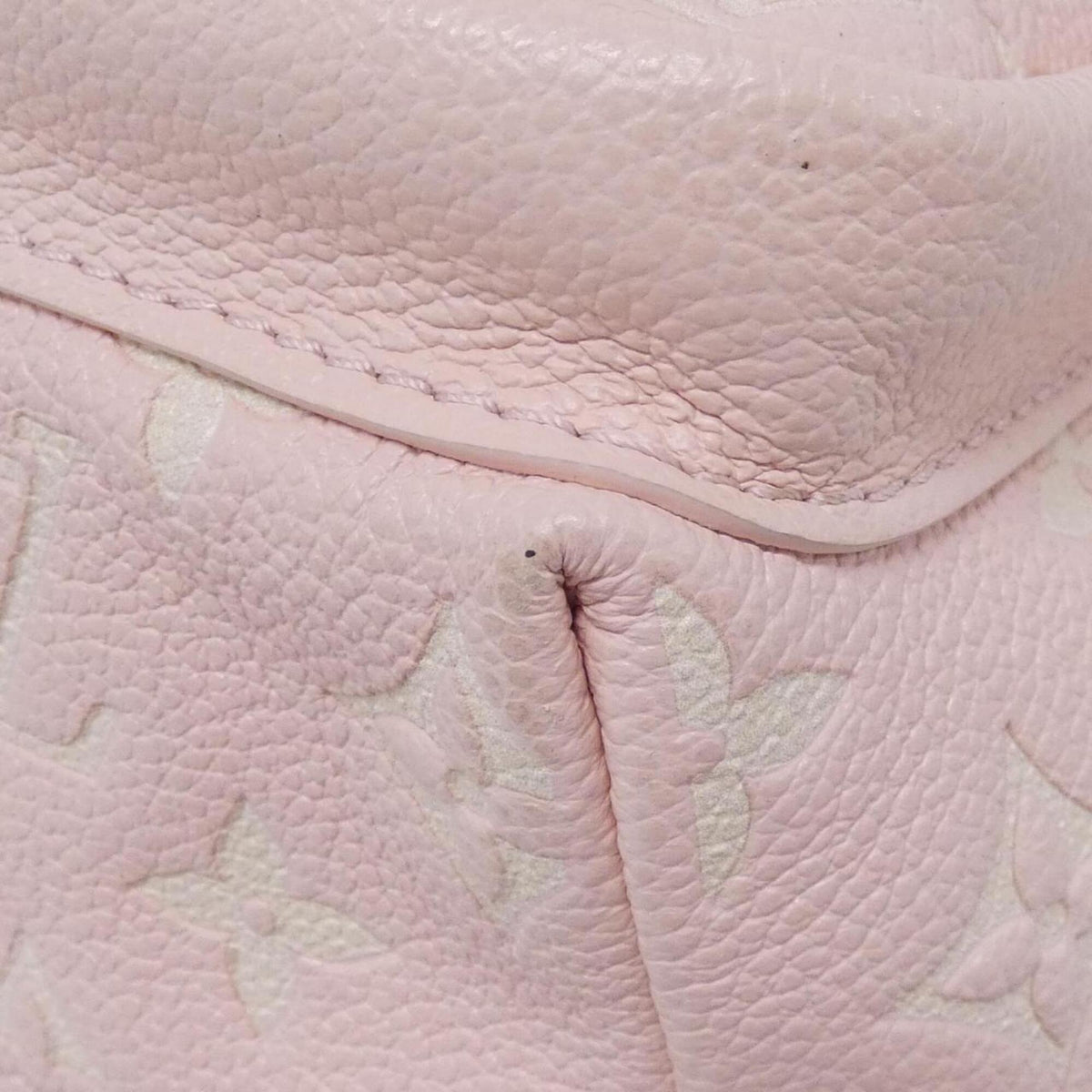 Louis Vuitton Pink Leather Backpack (Pre-Owned)