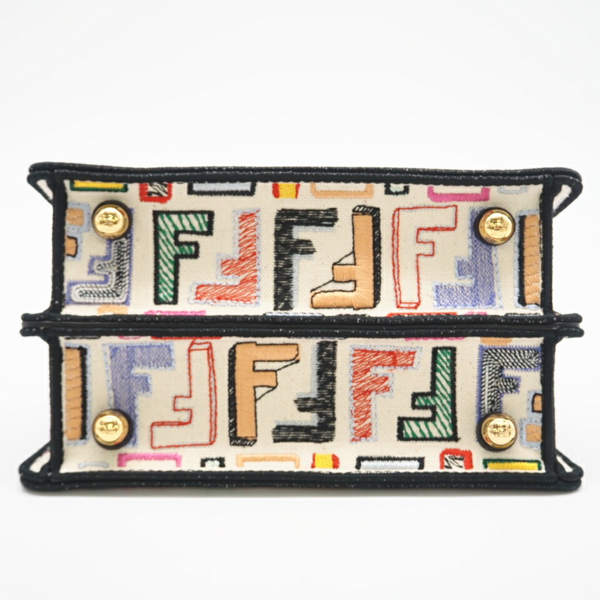 Fendi Multi-Color Canvas Handbag (Pre-Owned)