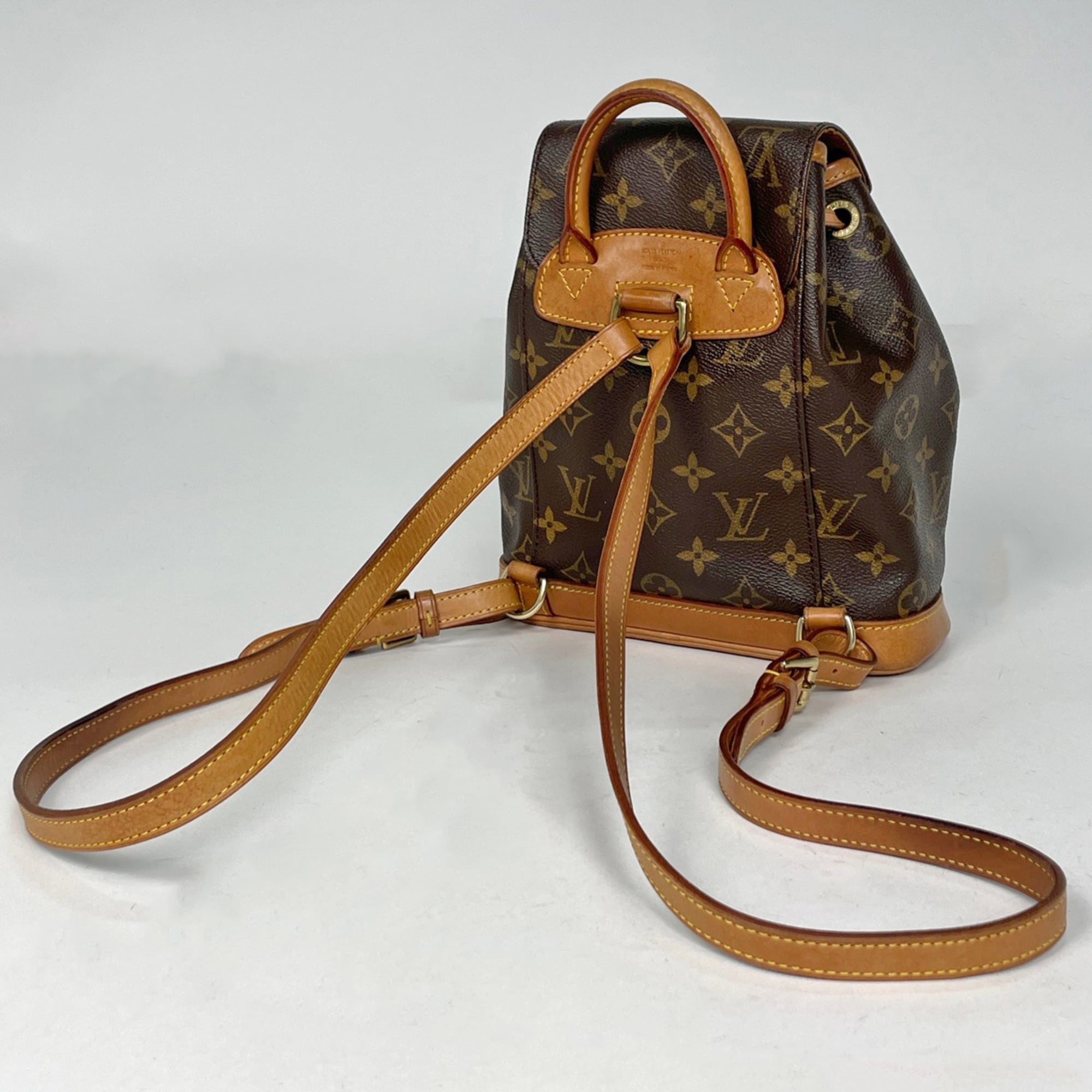 Louis Vuitton Brown Monogram Backpack (Pre-Owned)