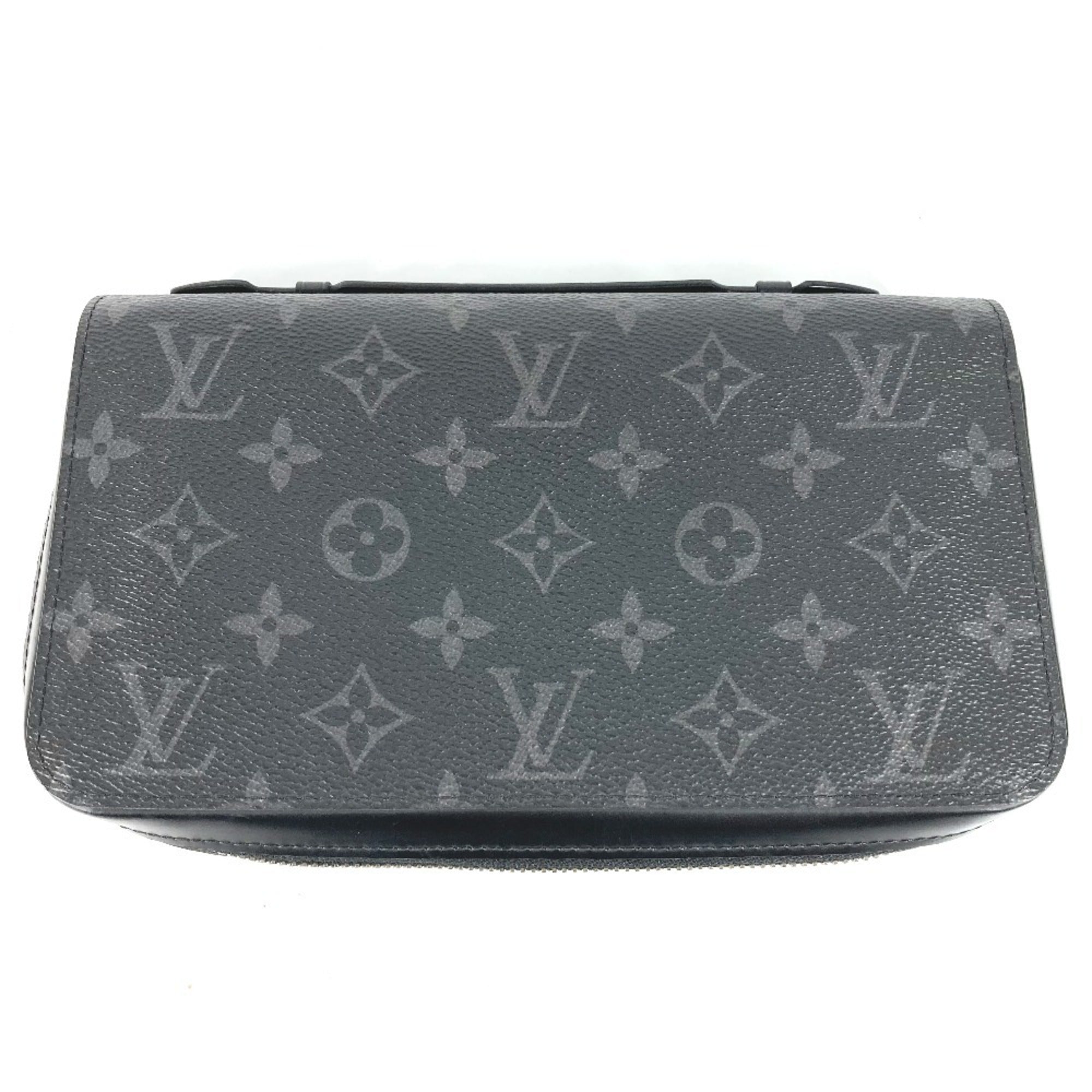 Louis Vuitton Monogram Eclipse Black Monogram Eclipse Monogram Eclipse Long Bill Wallet (Bi-Fold) (Pre-Owned)