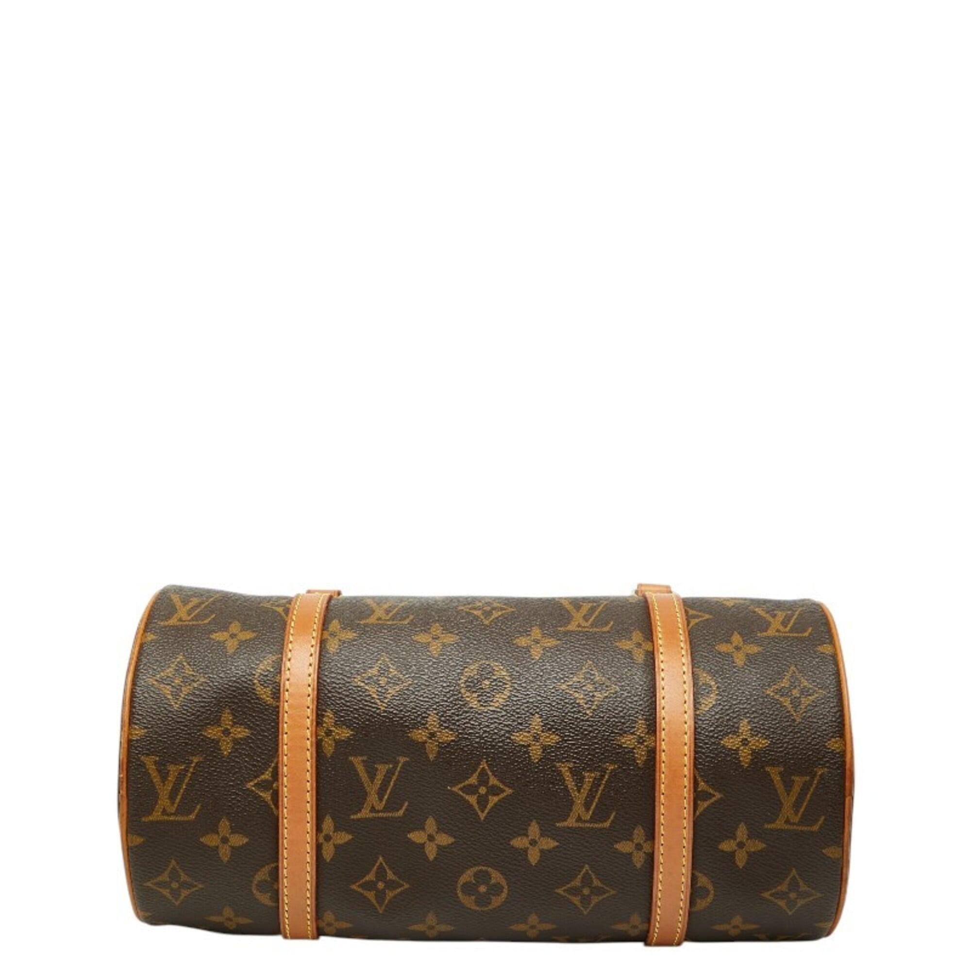 Louis Vuitton Monogram Brown Pvc Leather Handbag (Pre-Owned)