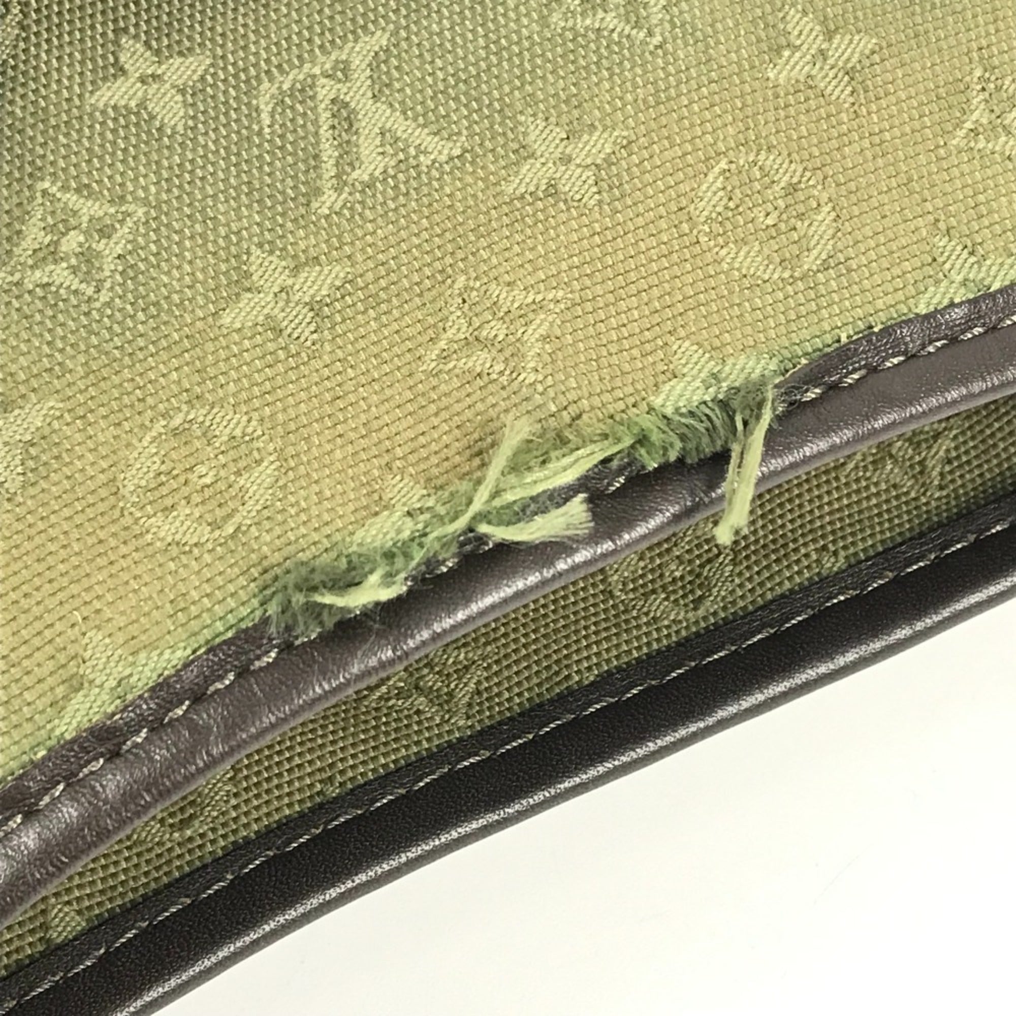 Louis Vuitton Khaki Monogram Mini Shoulder Bag (Pre-Owned)